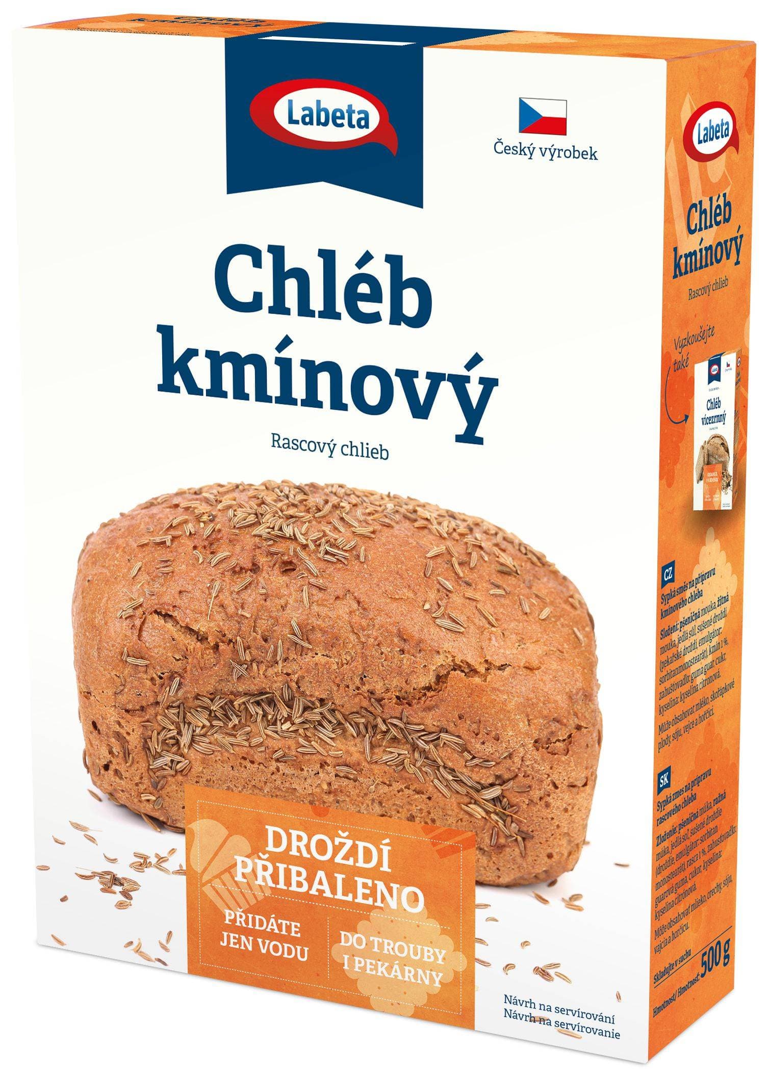 Labeta Kmínový chléb sypká směs 500 g