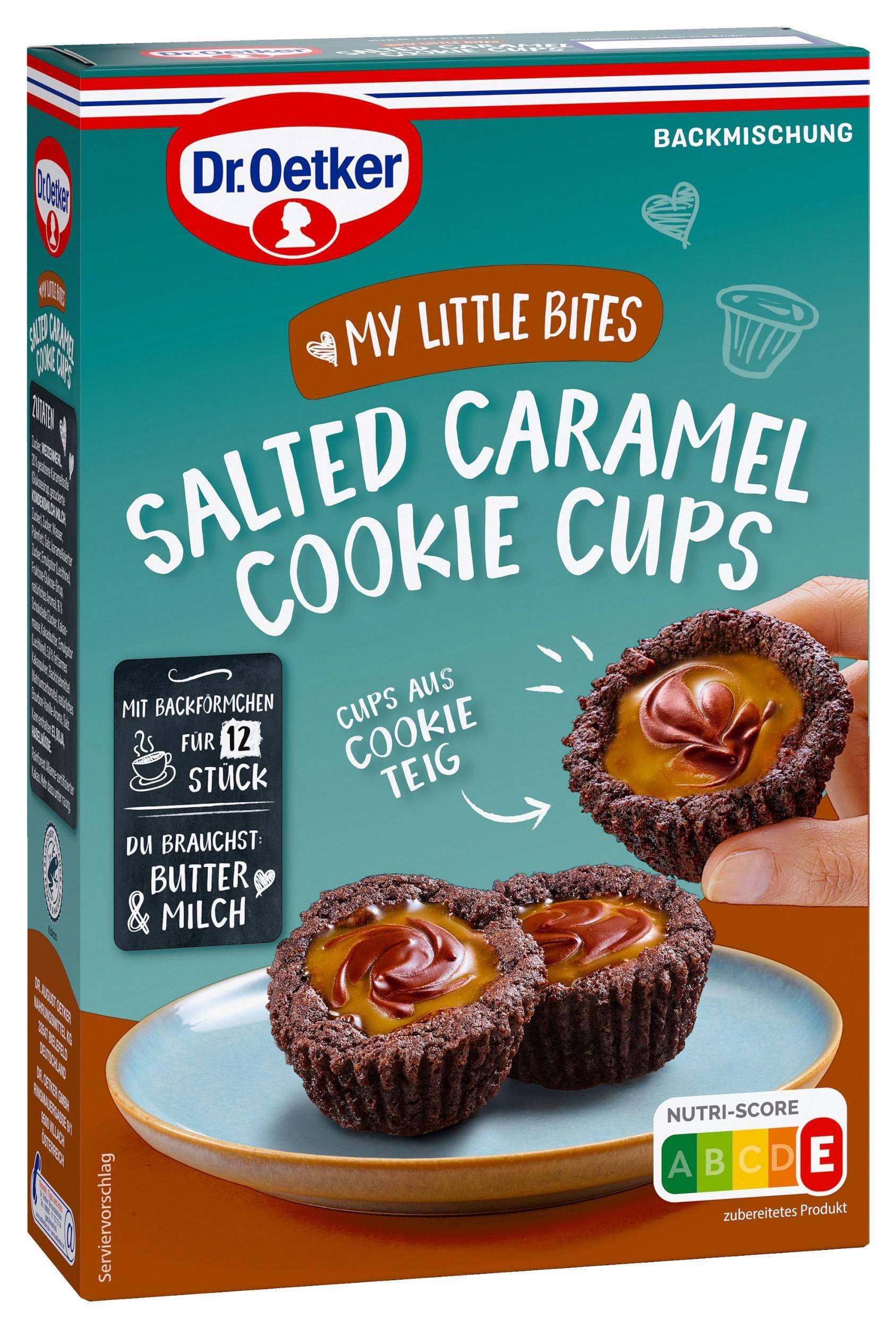 Dr. Oetker Salted Caramel Cookie Cups 240g