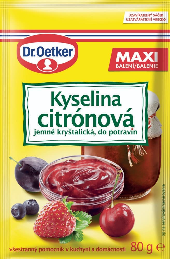 Dr.Oetker Kyselina citronová 80 g