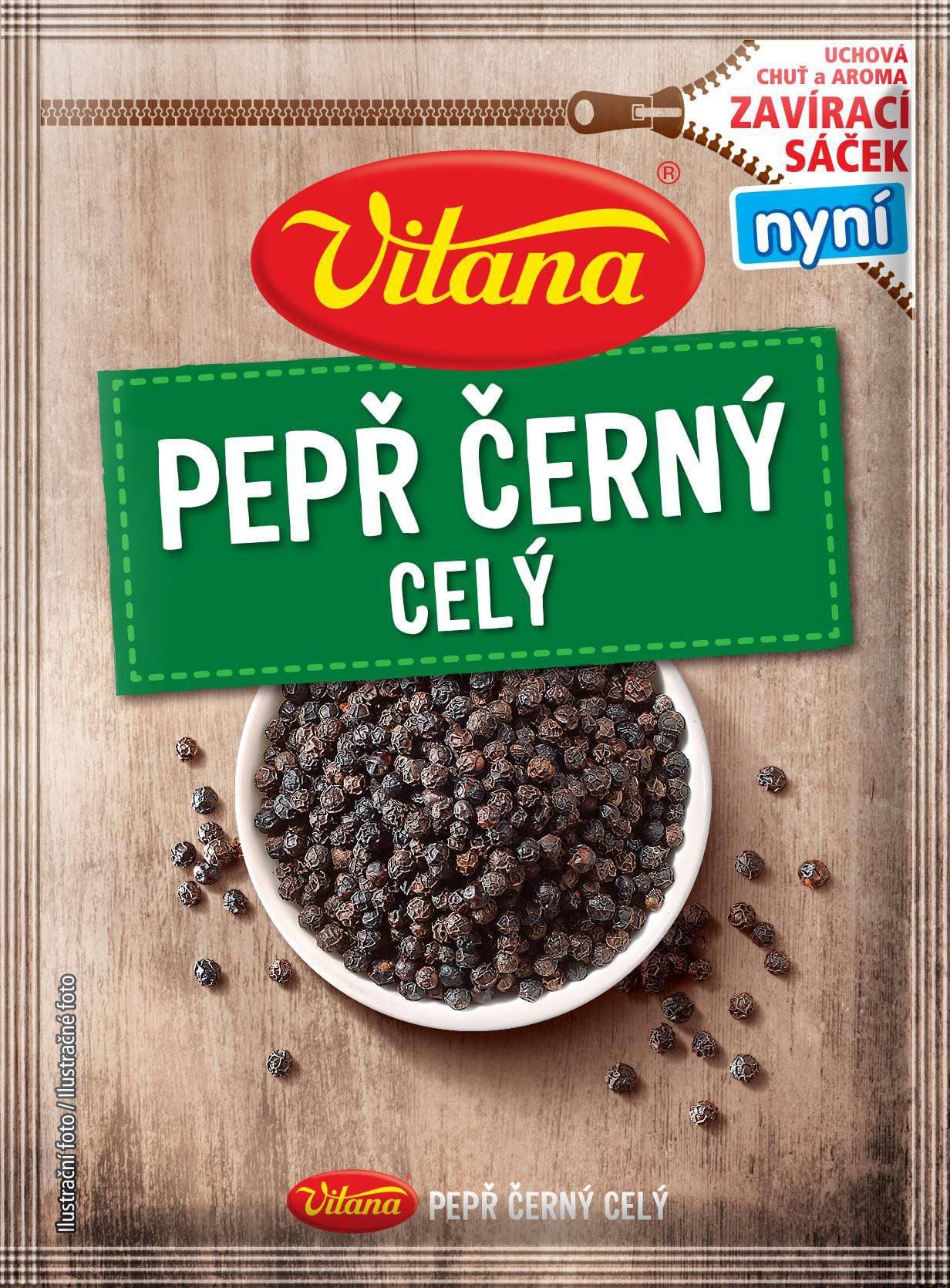 Vitana Pepř černý celý 18 g
