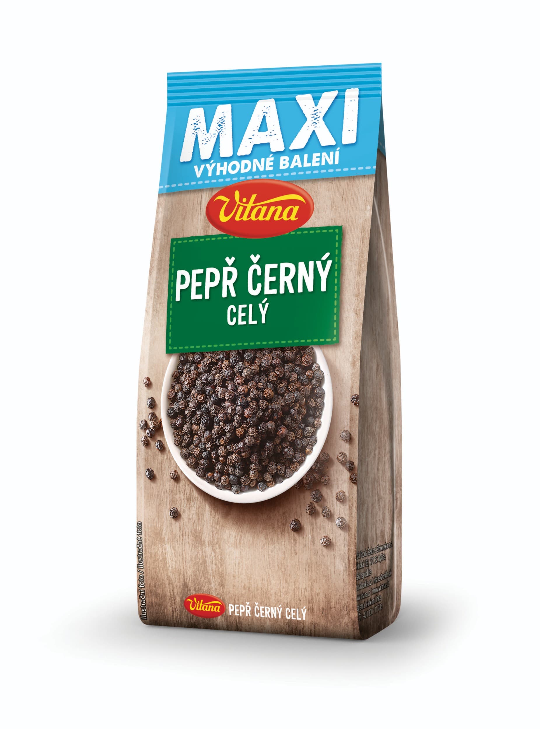 Vitana MAXI Pepř černý celý 50g
