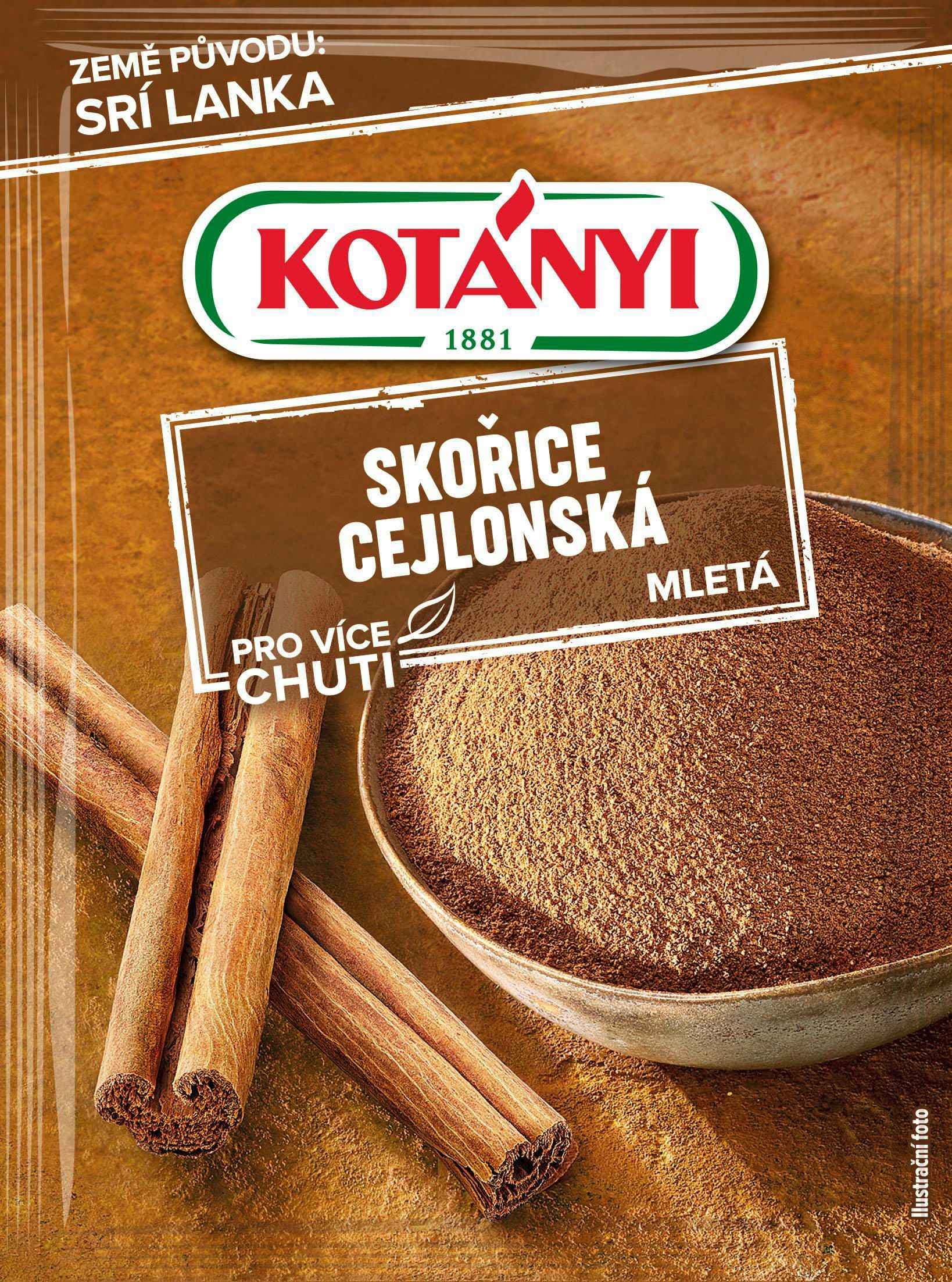 Kotányi Skořice cejlonská mletá 15 g