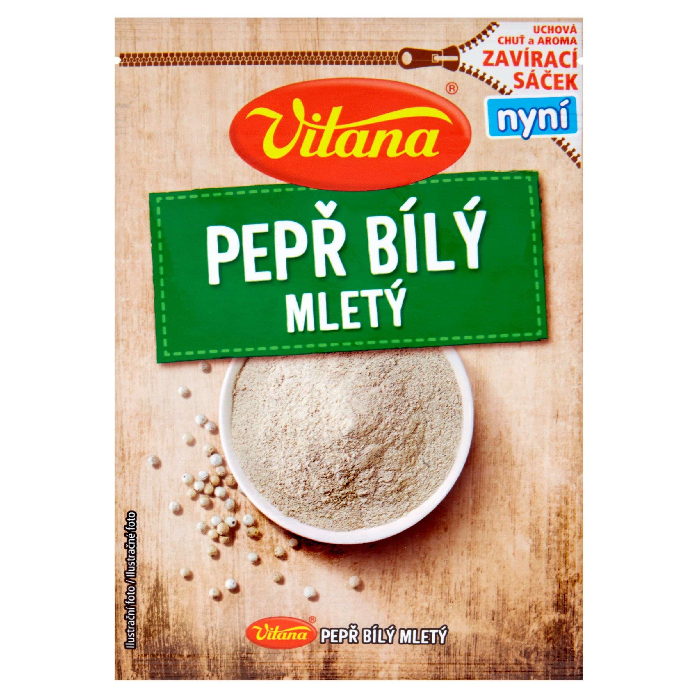 Vitana Pepř bílý mletý 18g
