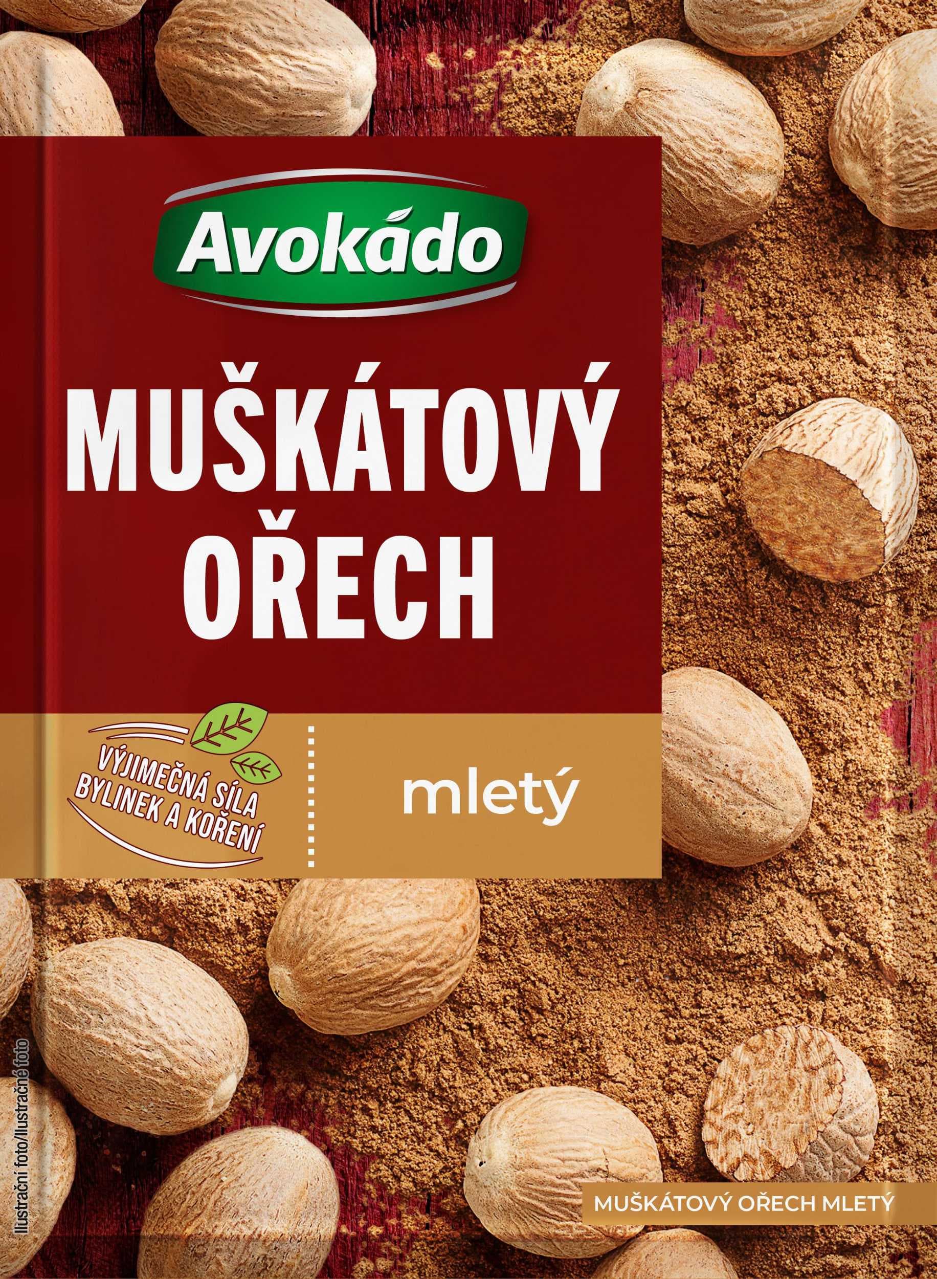 Avokádo Muškátový ořech mletý 10 g