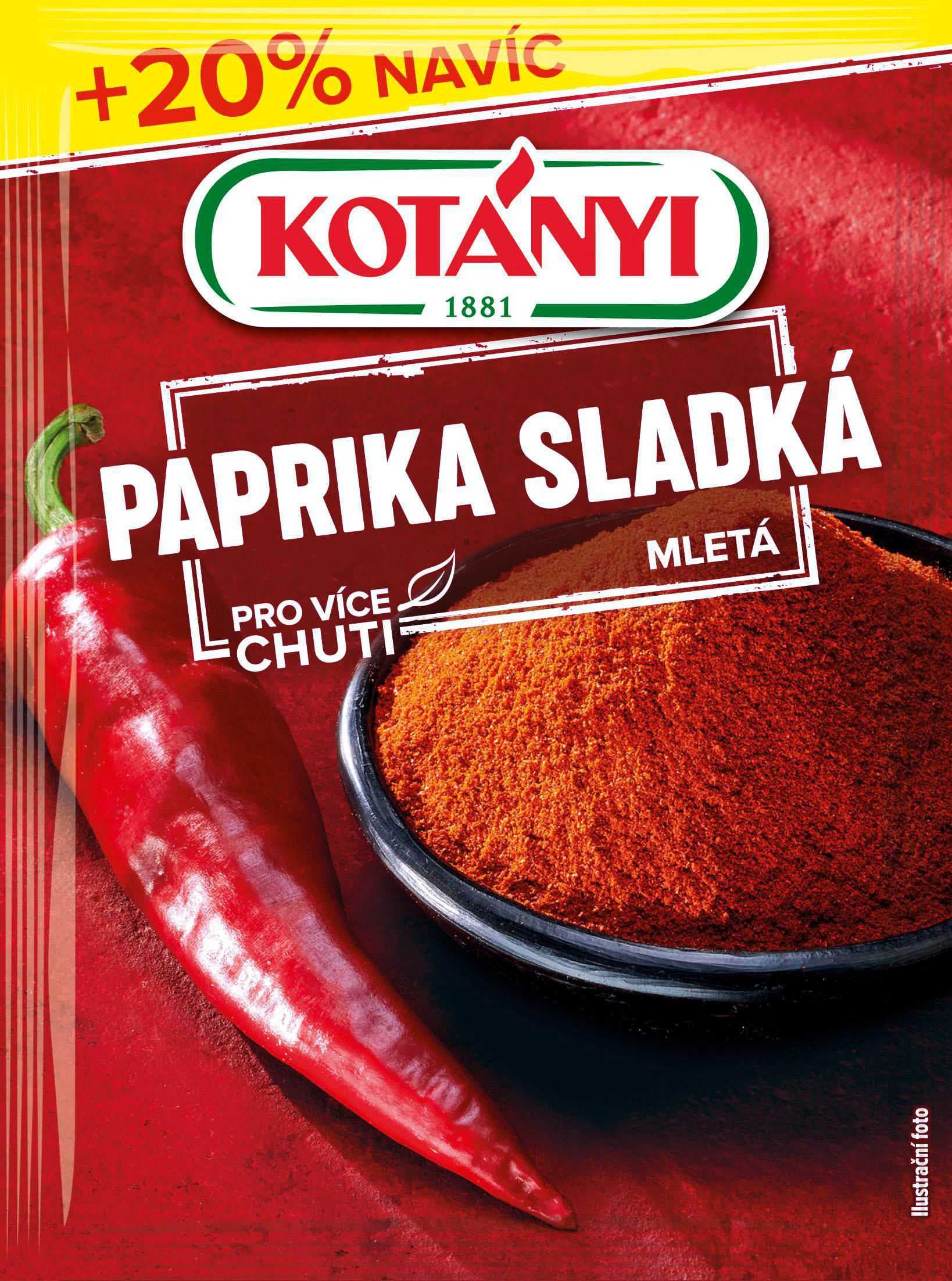 Kotányi Paprika sladká mletá 30 g