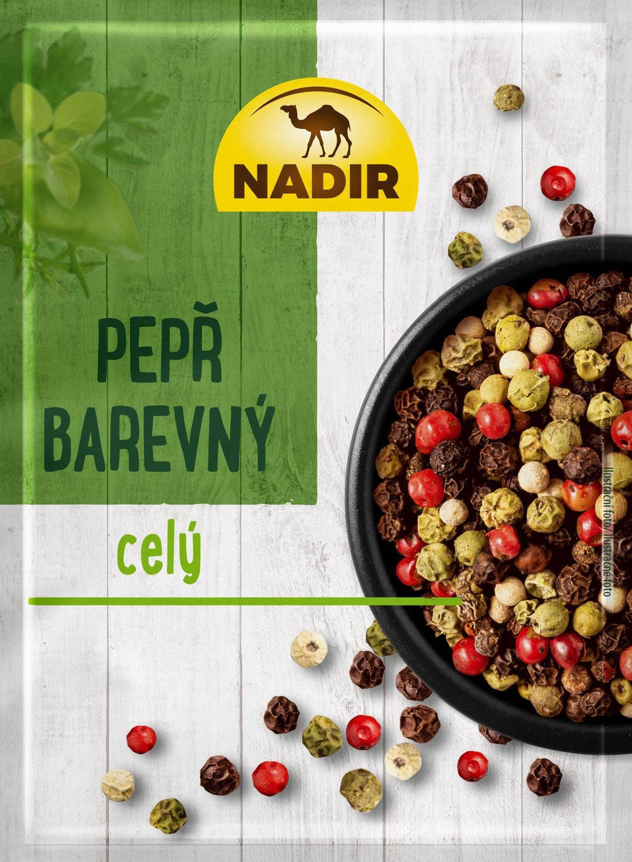 Nadir Pepř 4 barevný celý 14g