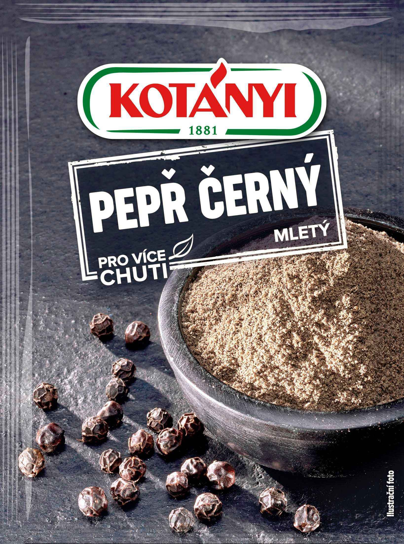 Kotányi Pepř černý mletý 24 g