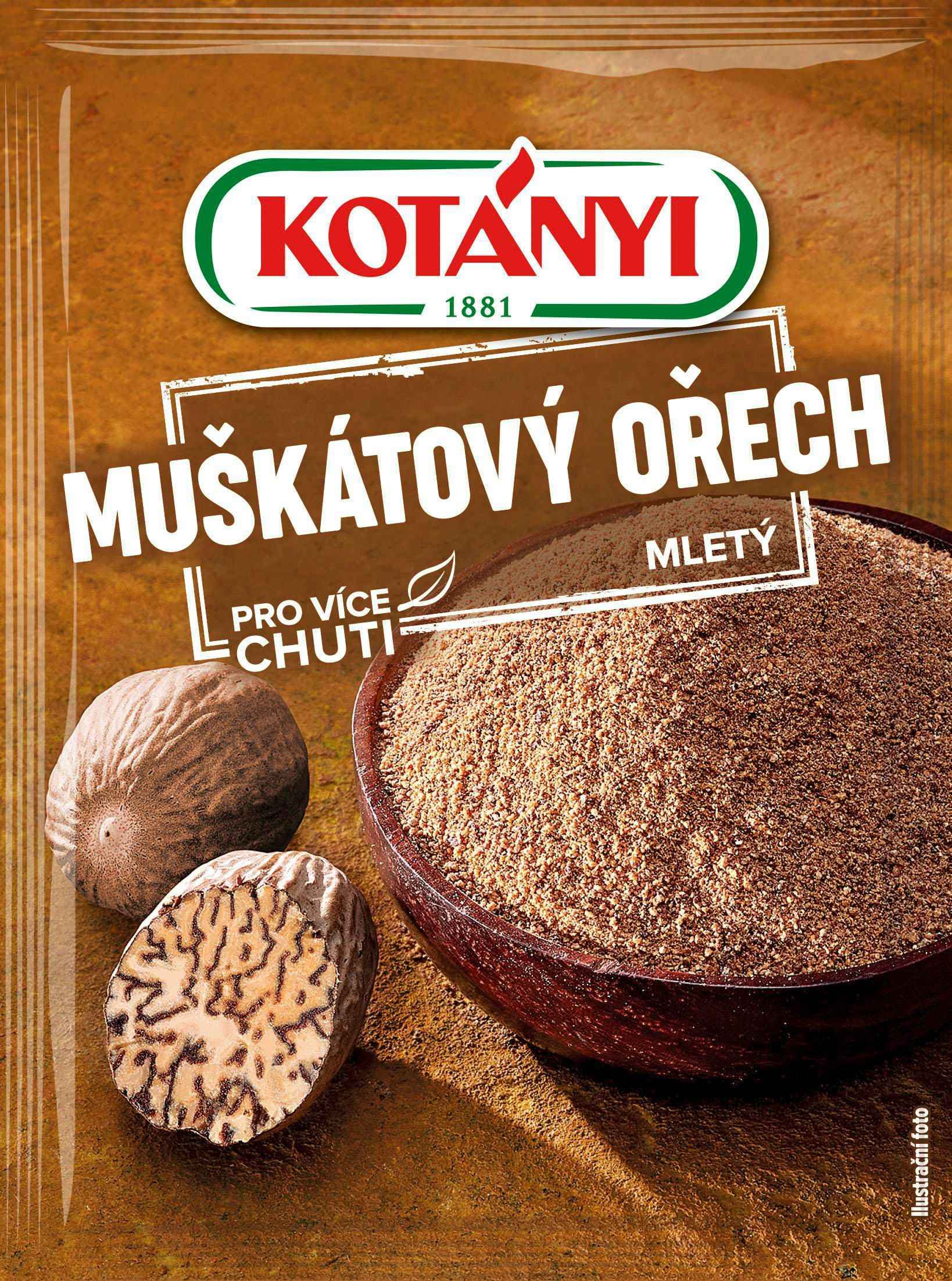 Kotányi Muškátový ořech mletý 18 g