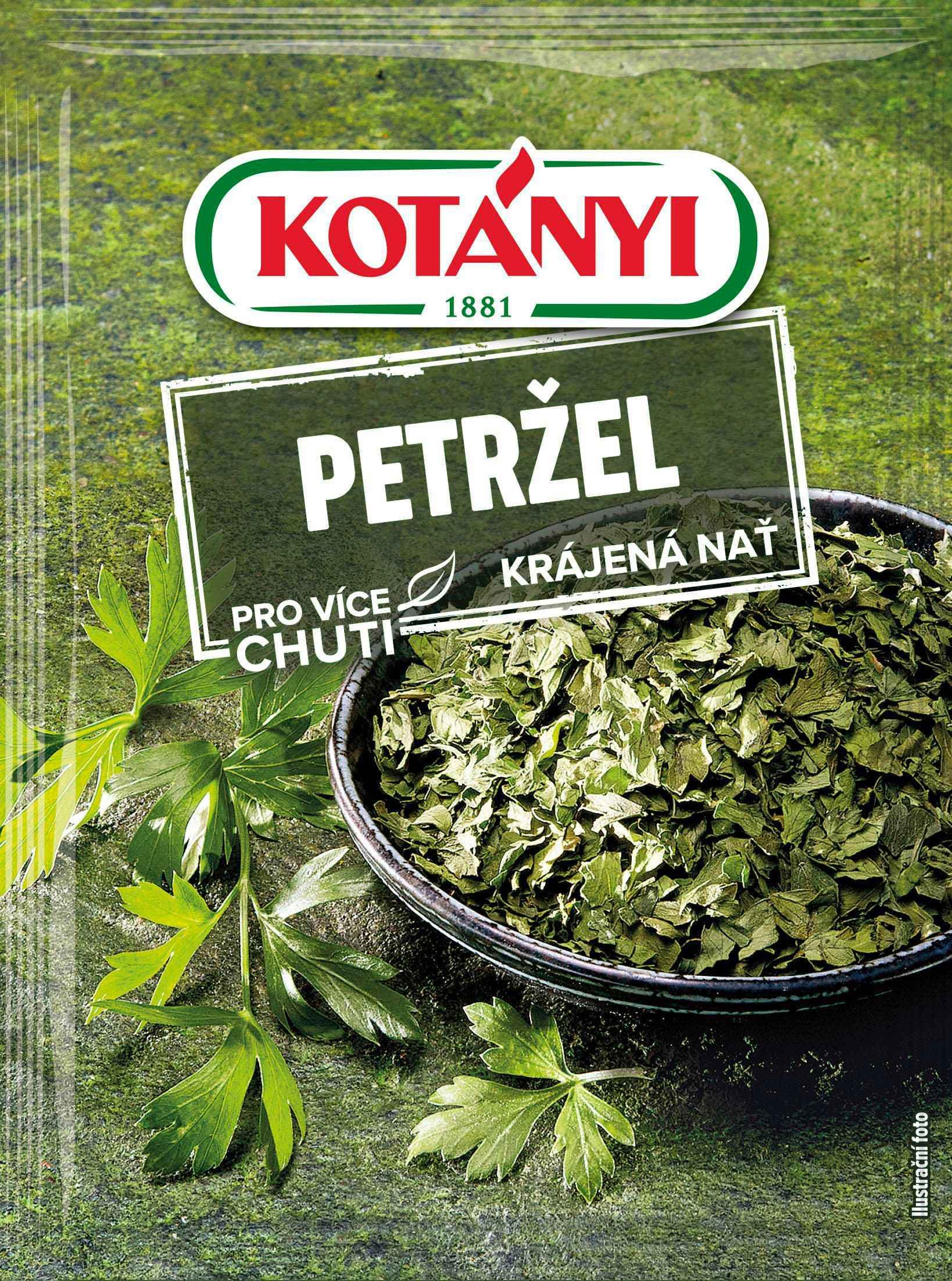 Kotányi Petržel krájená nať 7 g