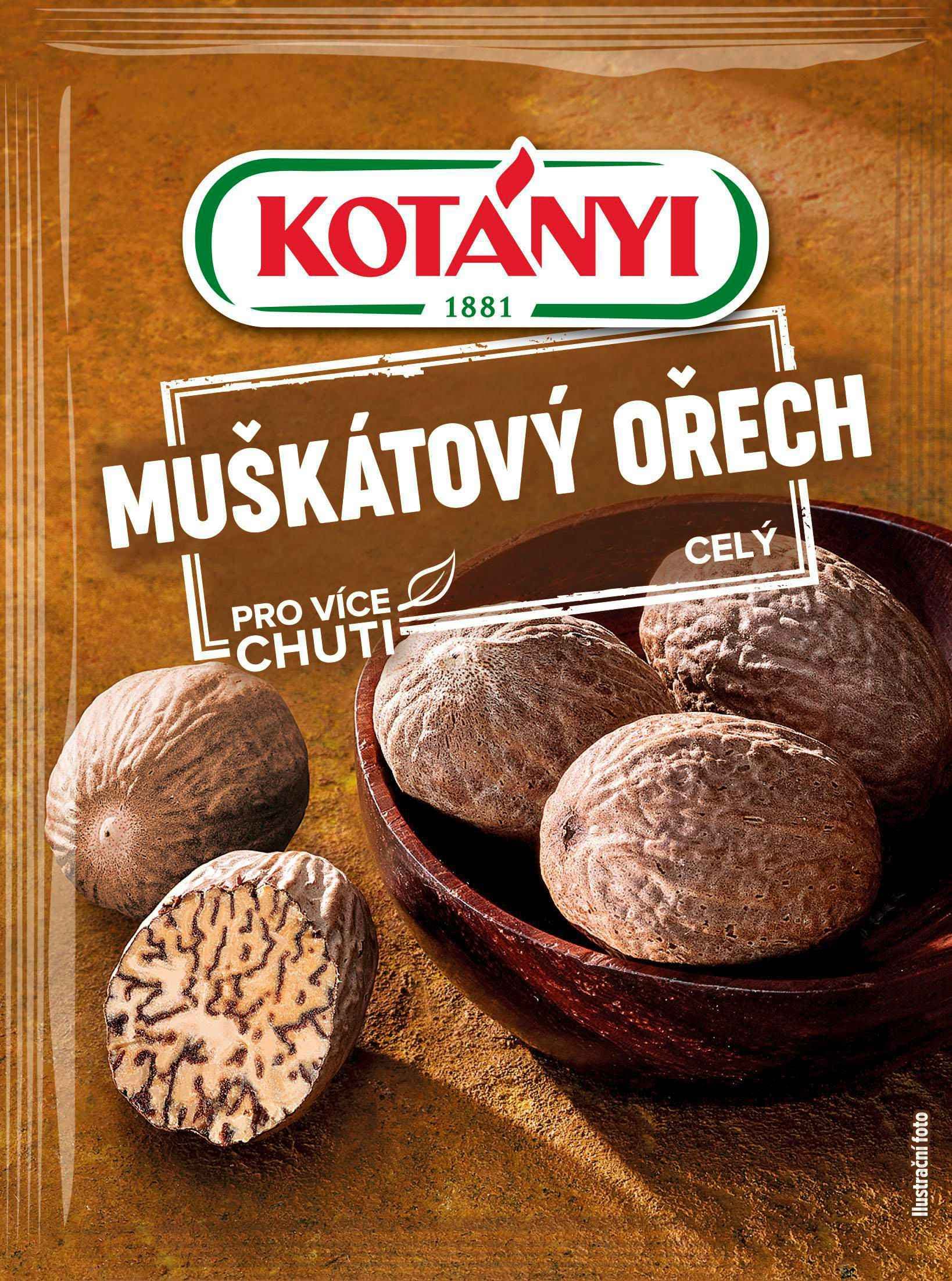 Kotányi Muškátový ořech celý 9 g