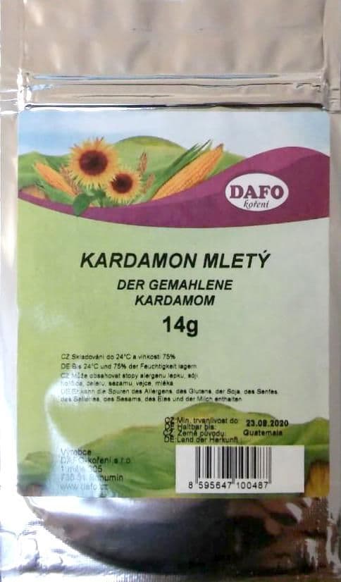 Dafo Kardamon mletý 14 g