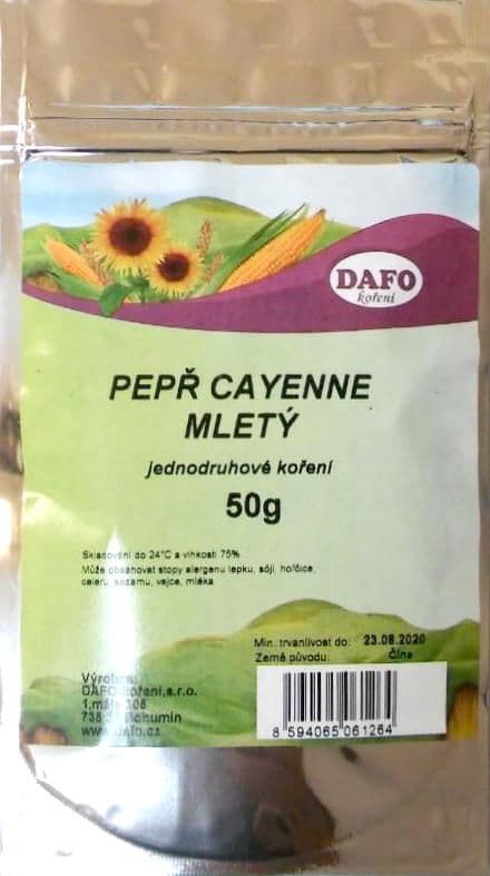 Dafo Pepř cayennský 50 g