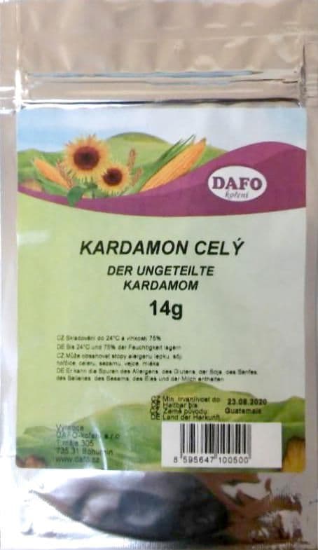 Dafo Kardamon celý 14 g