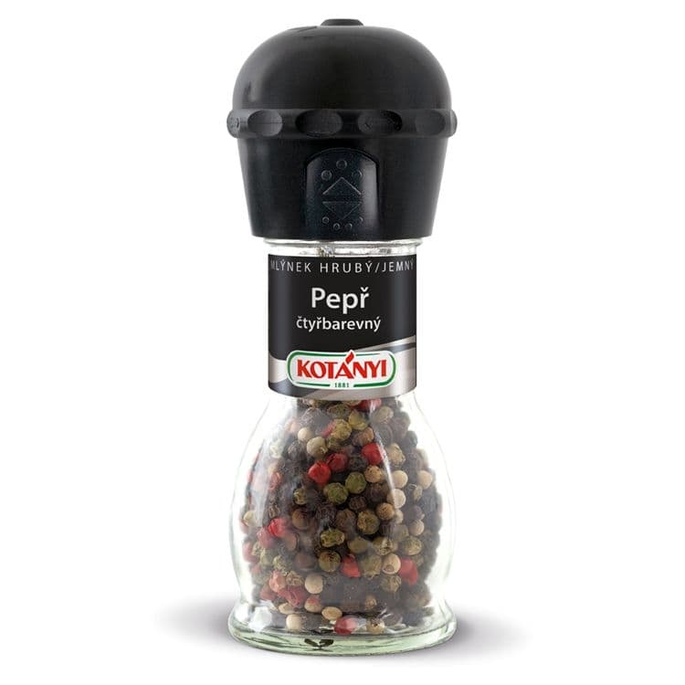 Kotányi Mlýnek pepř čtyřbarevný celý 35 g
