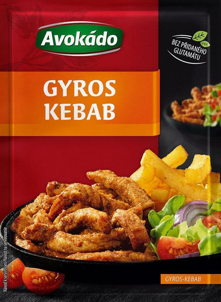 Avokádo Gyros-Kebab 22 g