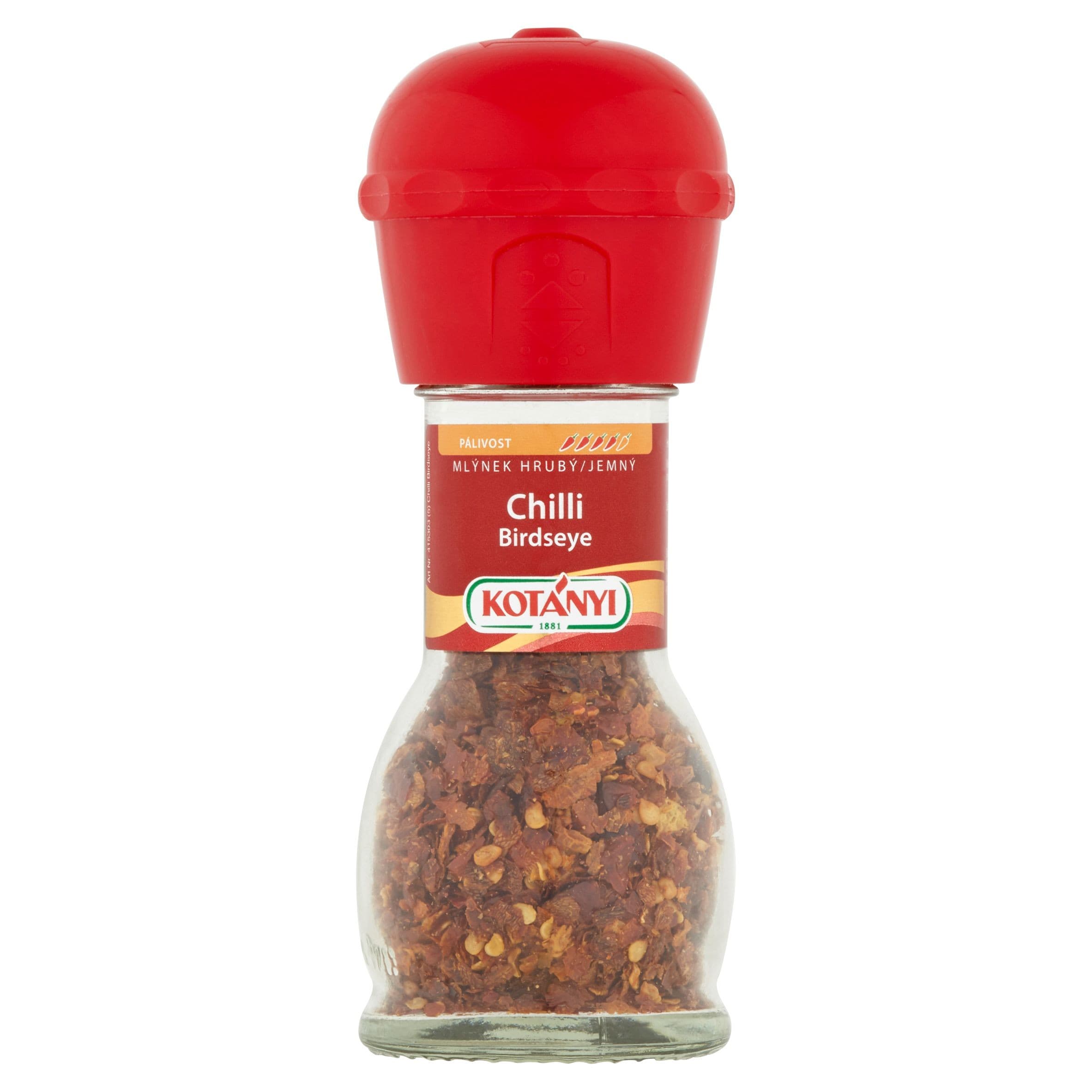 Kotányi Mlýnek Chilli Birdseye 24g