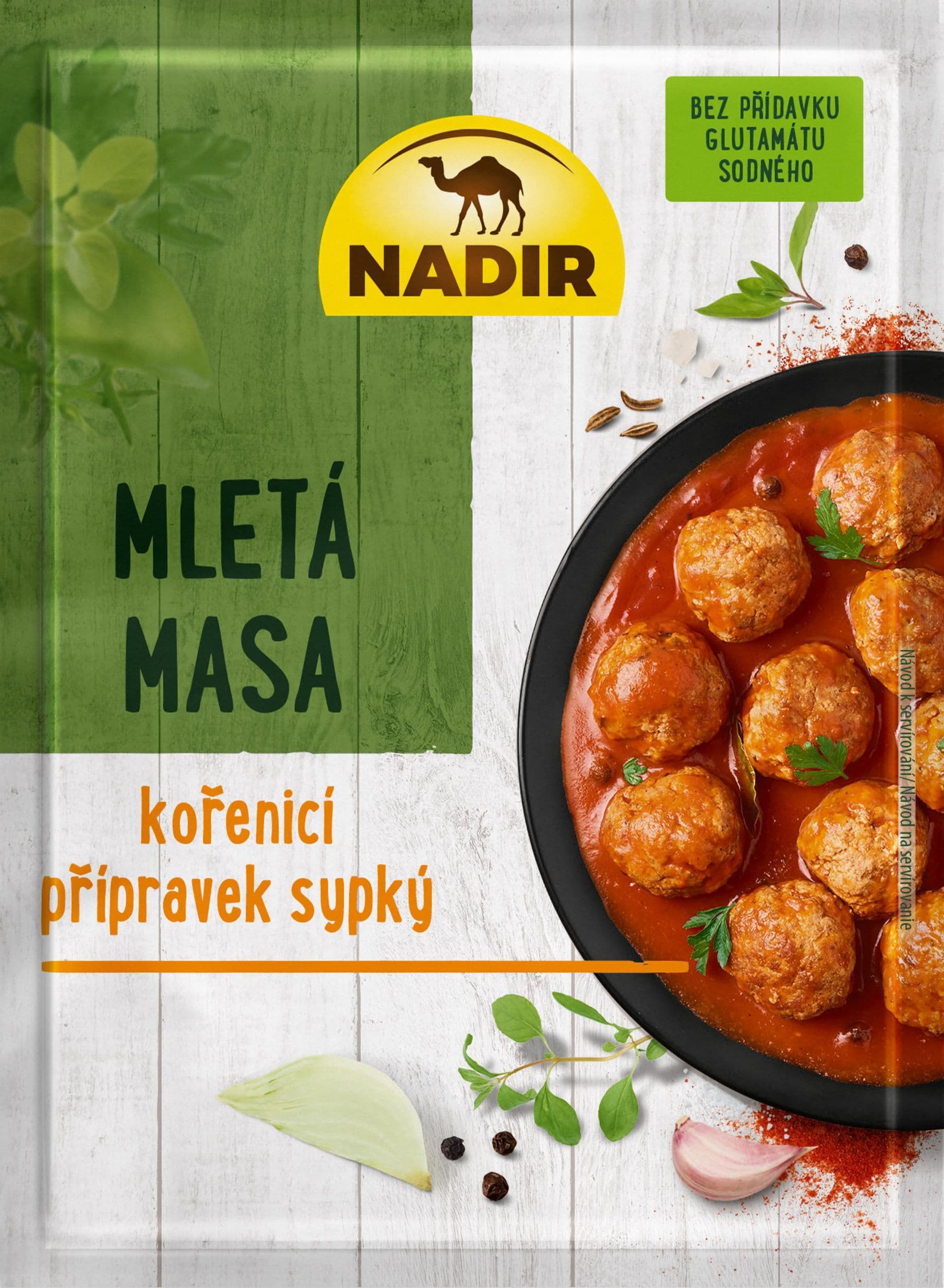 Nadir Mletá masa 20 g