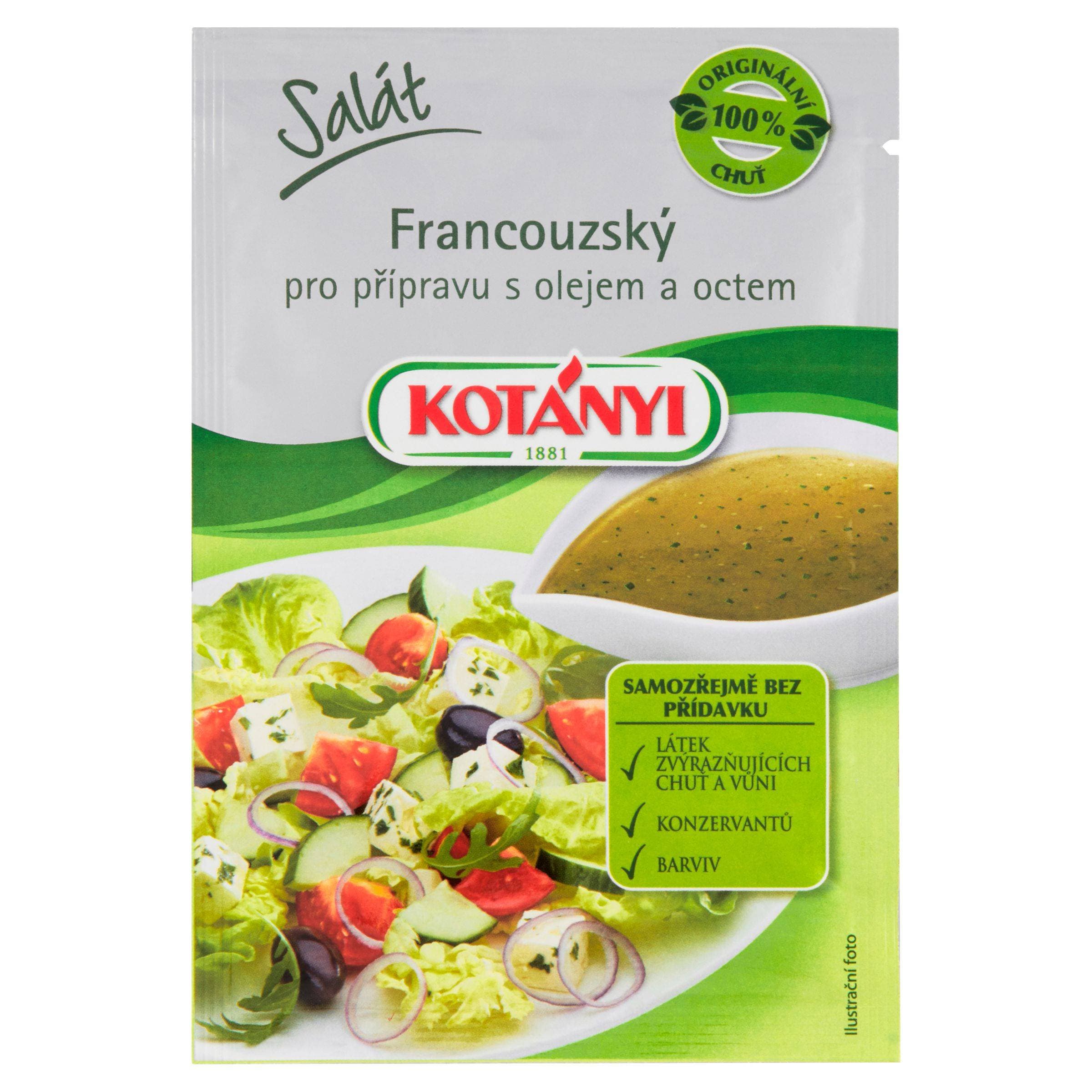 Kotányi Salát Francouzský pro přípravu s olejem a octem 13 g