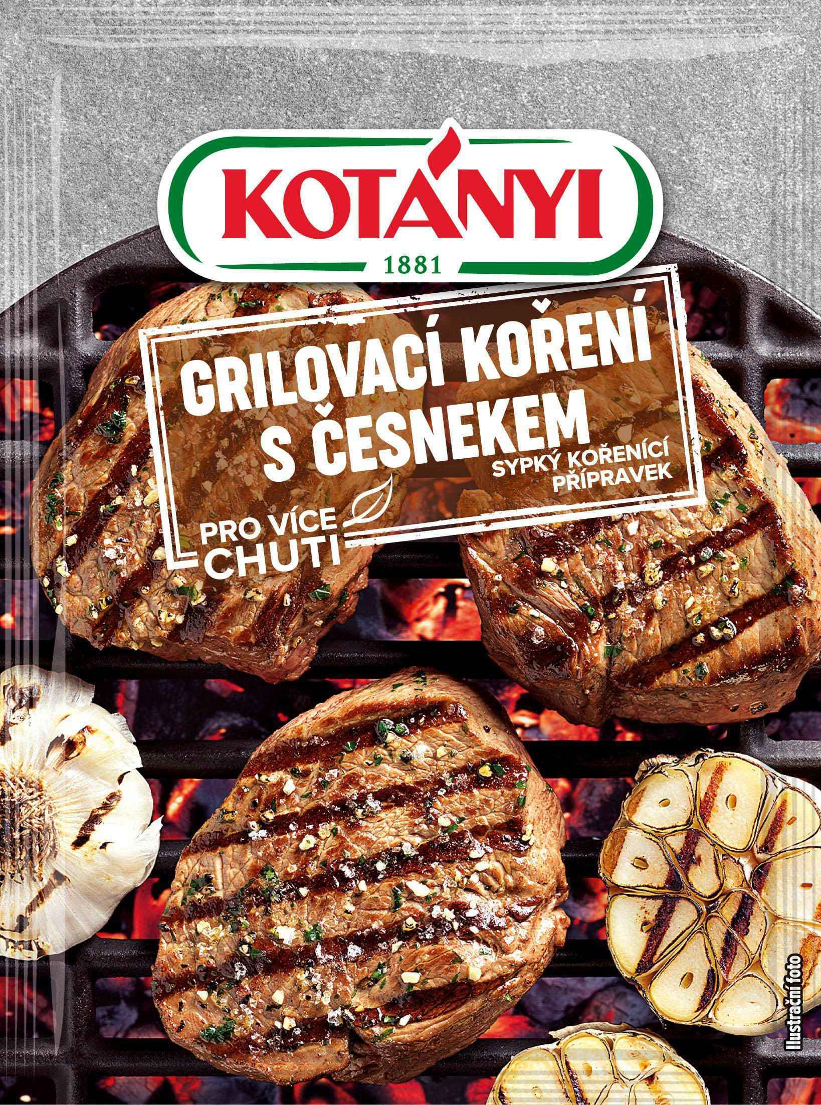 Kotányi Grilovací koření s česnekem 30g