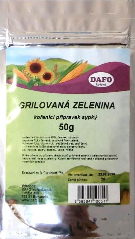 Dafo Grilovaná zelenina 50 g