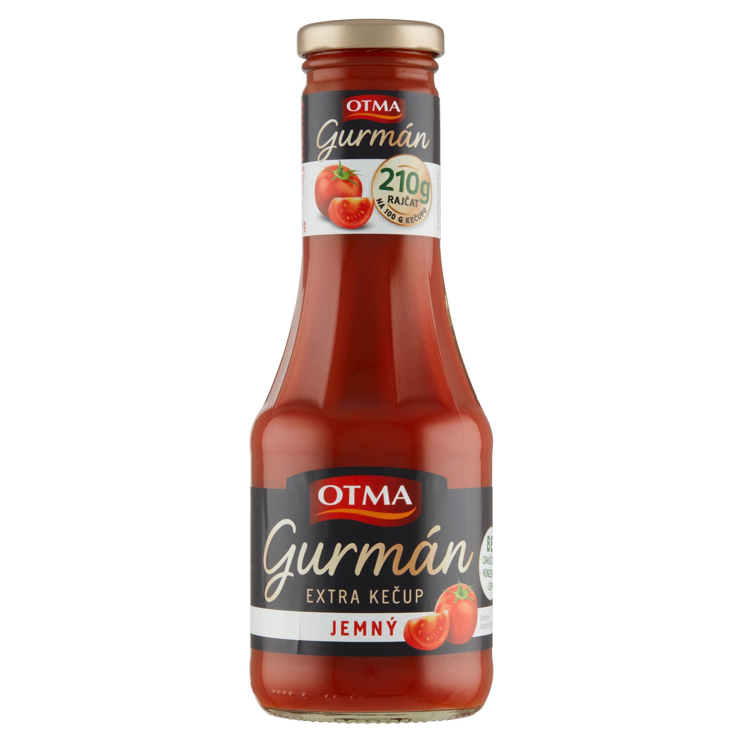 Otma Kečup Gurmán Jemný 520g