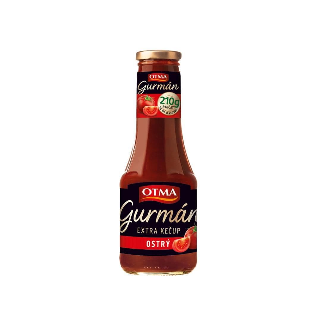 Otma Kečup Gurmán Ostrý 520g
