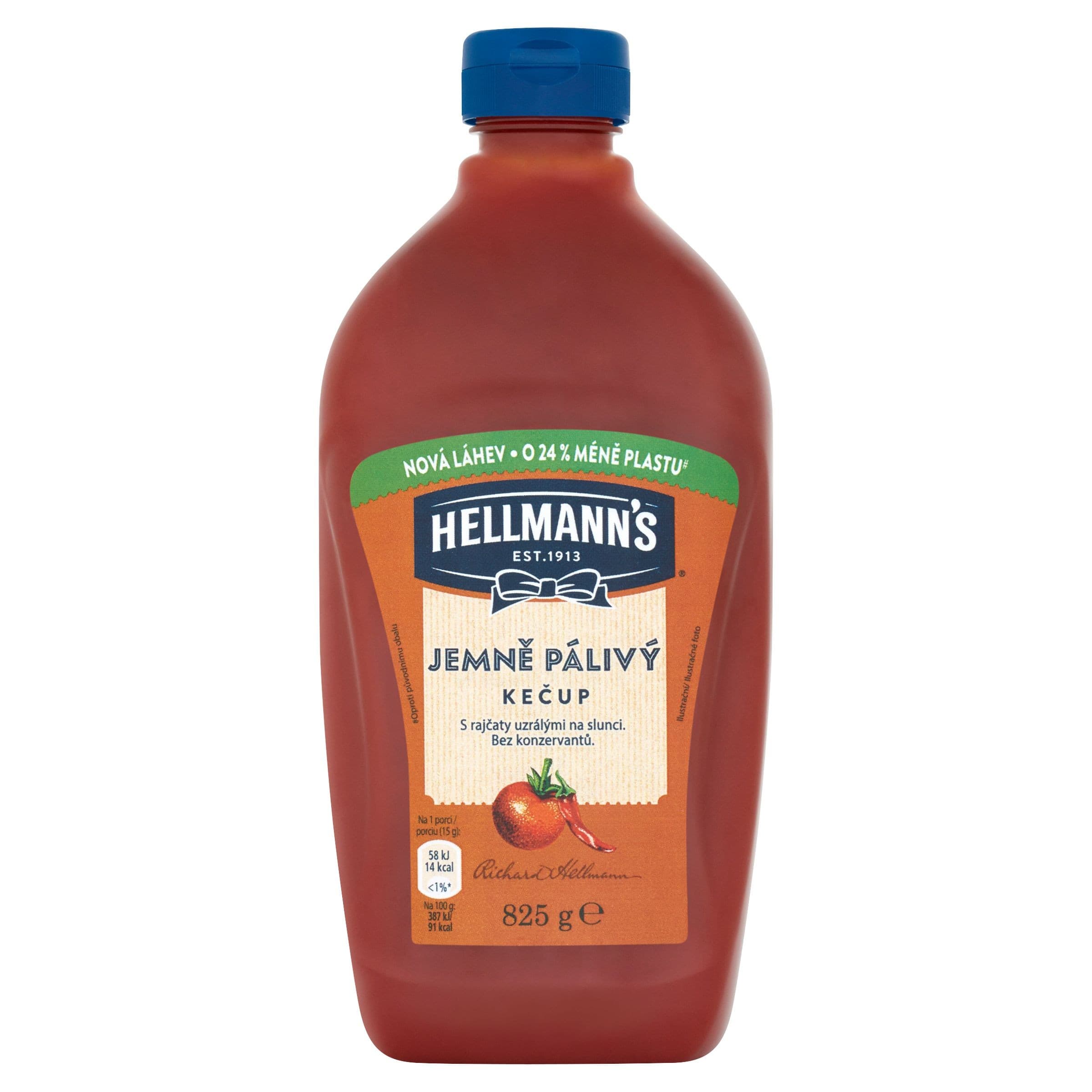 Hellmann´s Kečup jemně pálivý 825 g