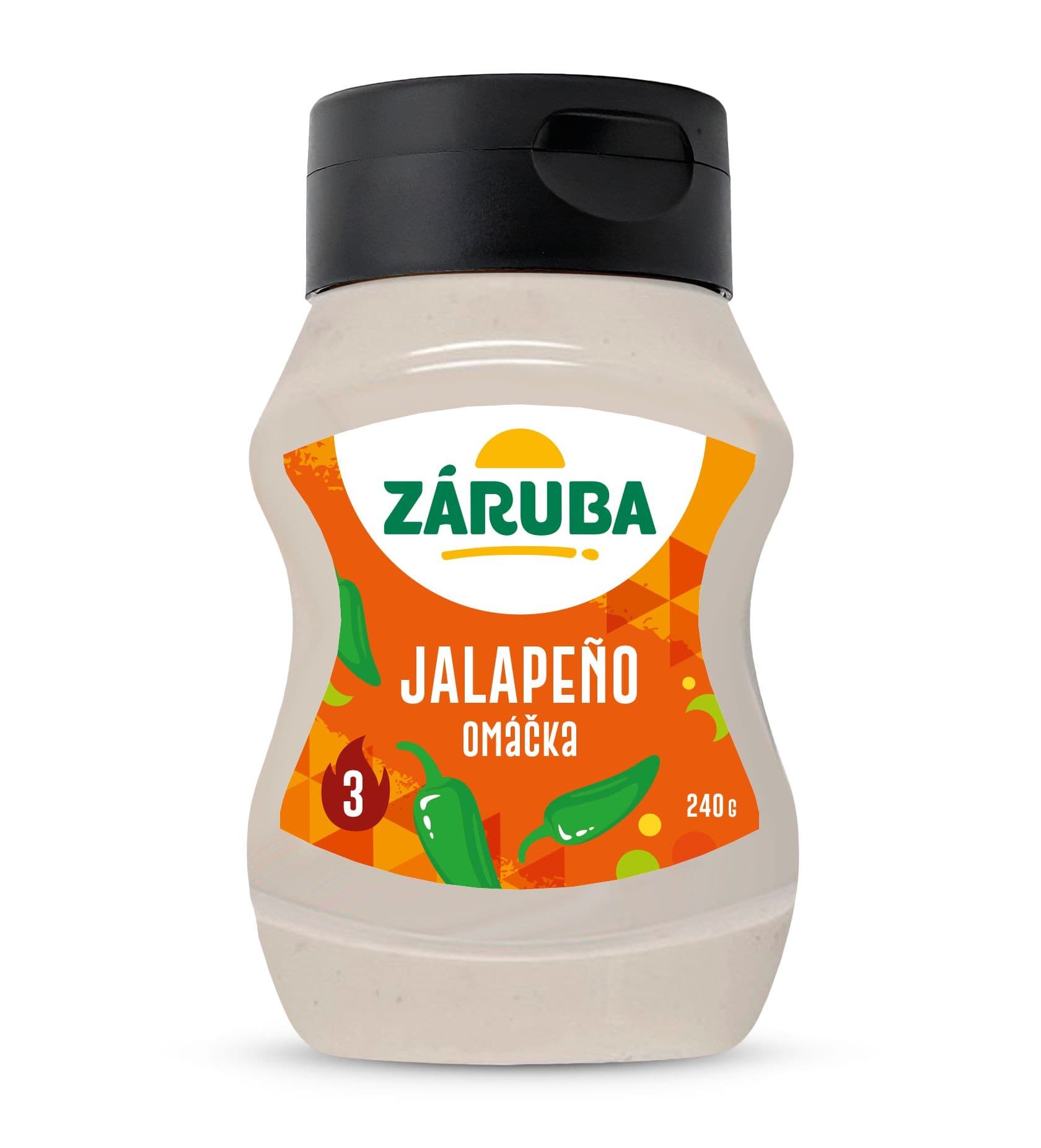 ZÁRUBA Omáčka Jalapeňo 240g/12ks