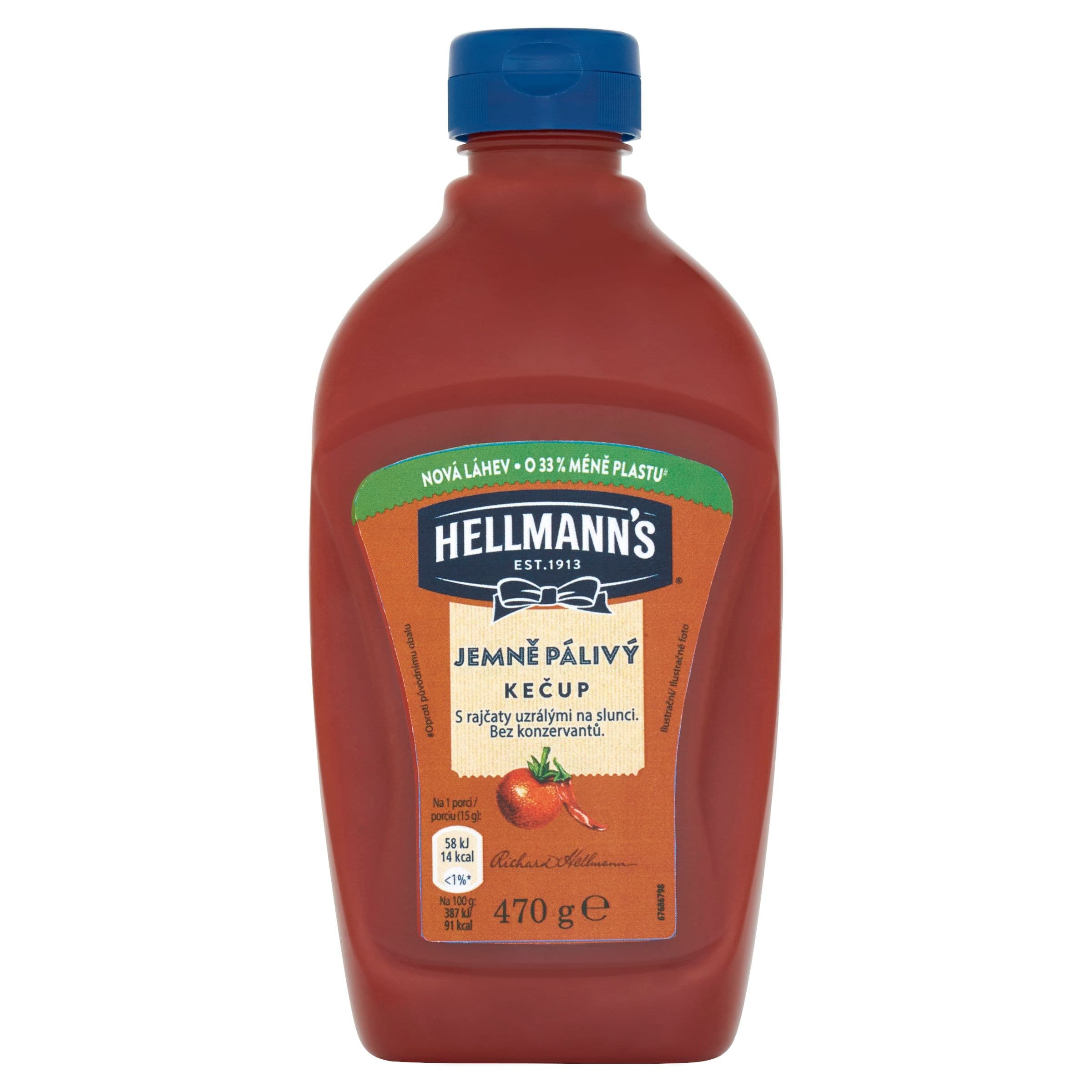 Hellmann´s Kečup jemně pálivý 470 g