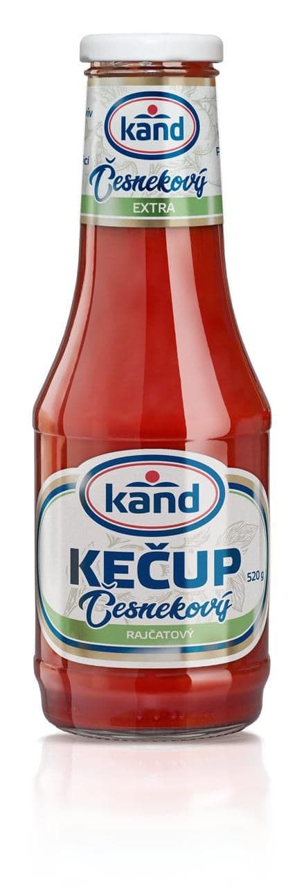 Kand Kečup extra s česnekem 520 g