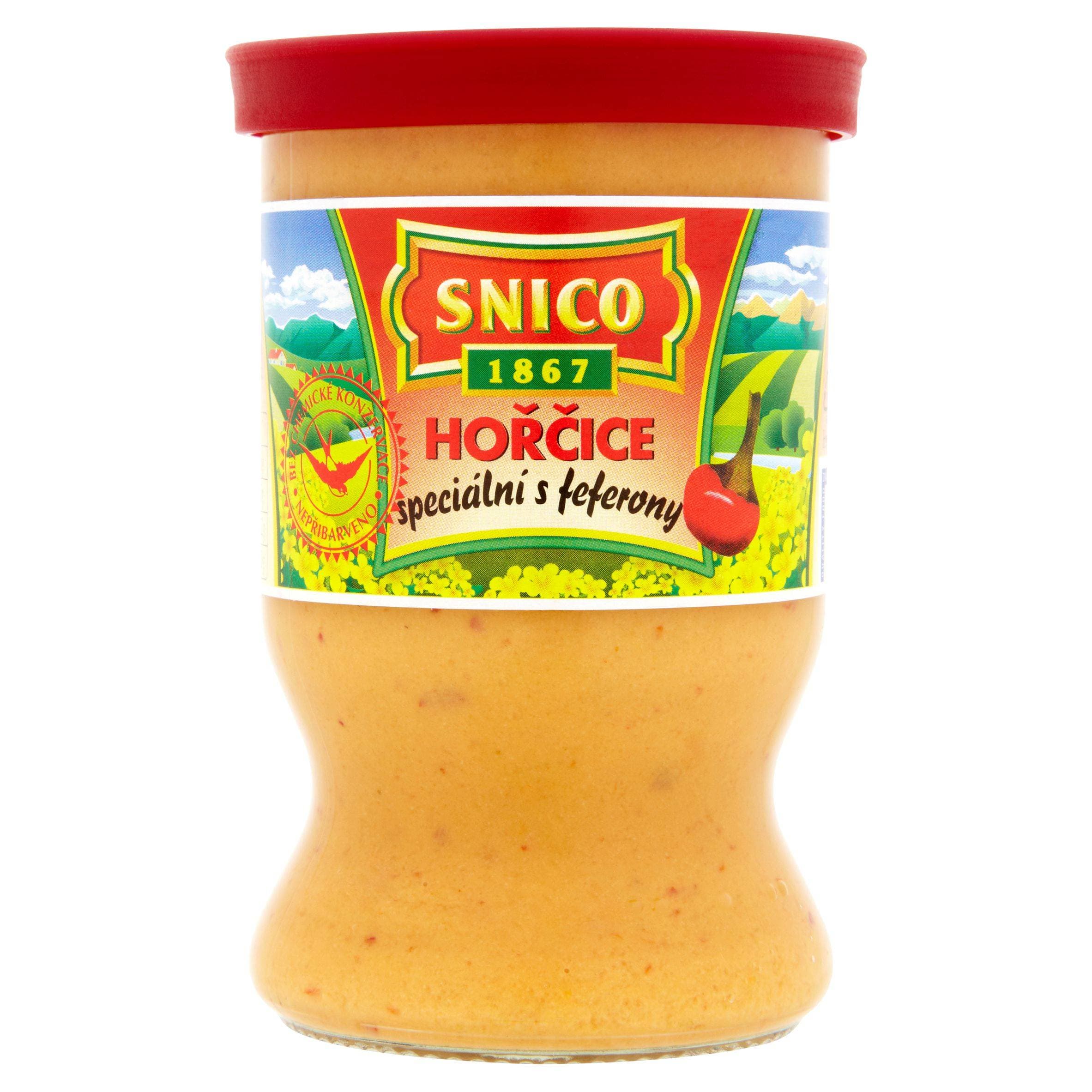 Snico Hořčice speciální s feferony 180 g