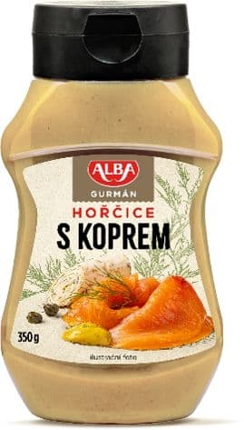 Alba Gurmán hořčice s koprem 350g