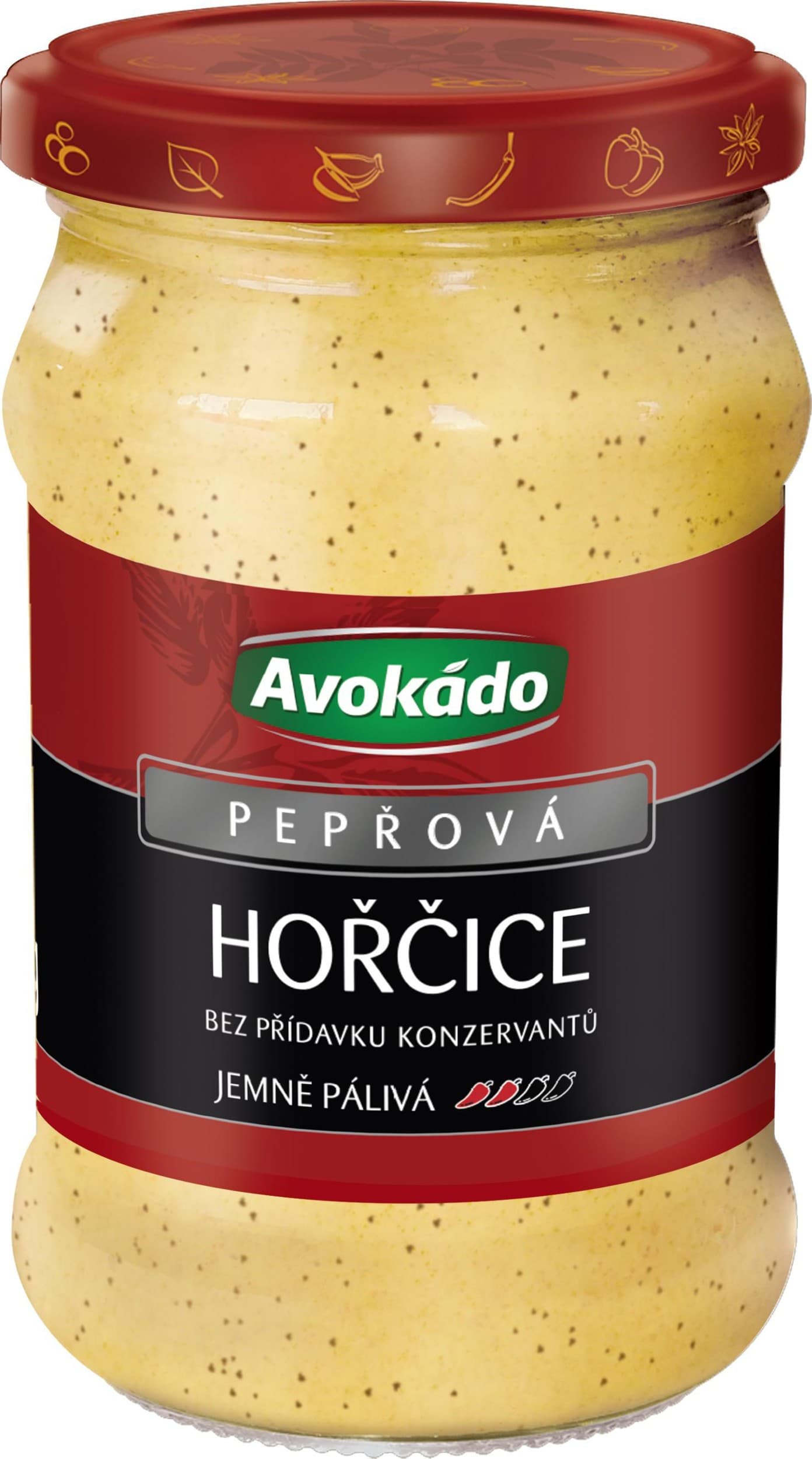 Avokádo Hořčice Pepřová 296g