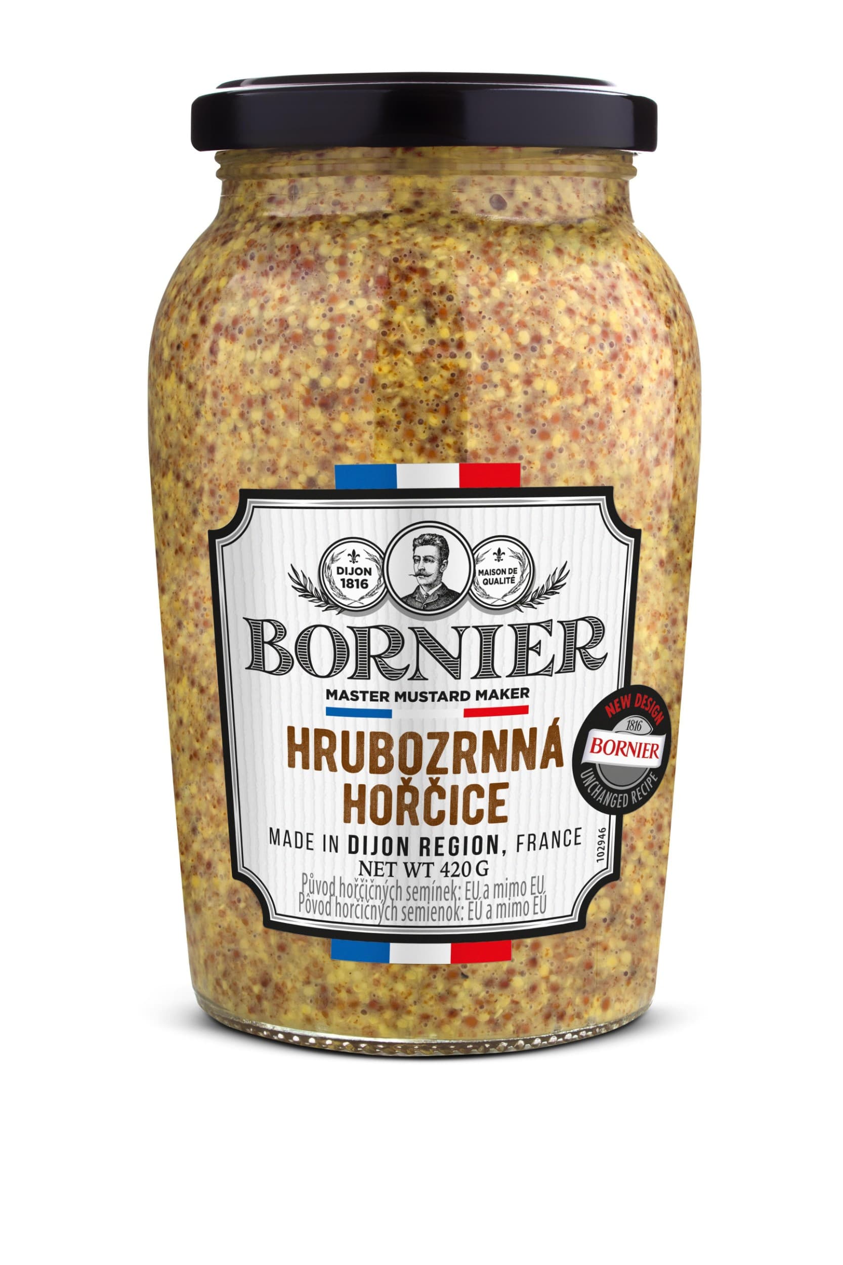 Bornier Hrubozrnná hořčice 420 g