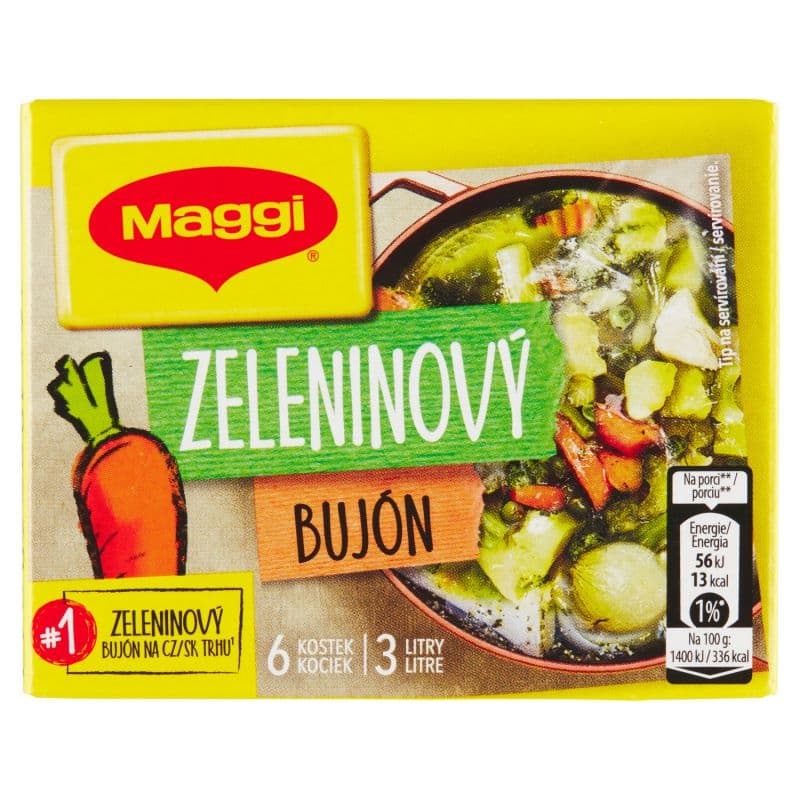 Maggi Zeleninový bujón v kostce 3l 60 g