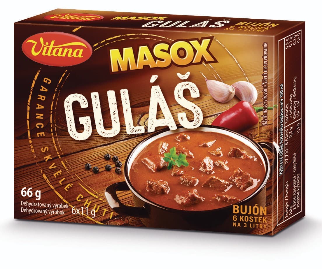 Vitana Masox guláš 6 kostek 66g