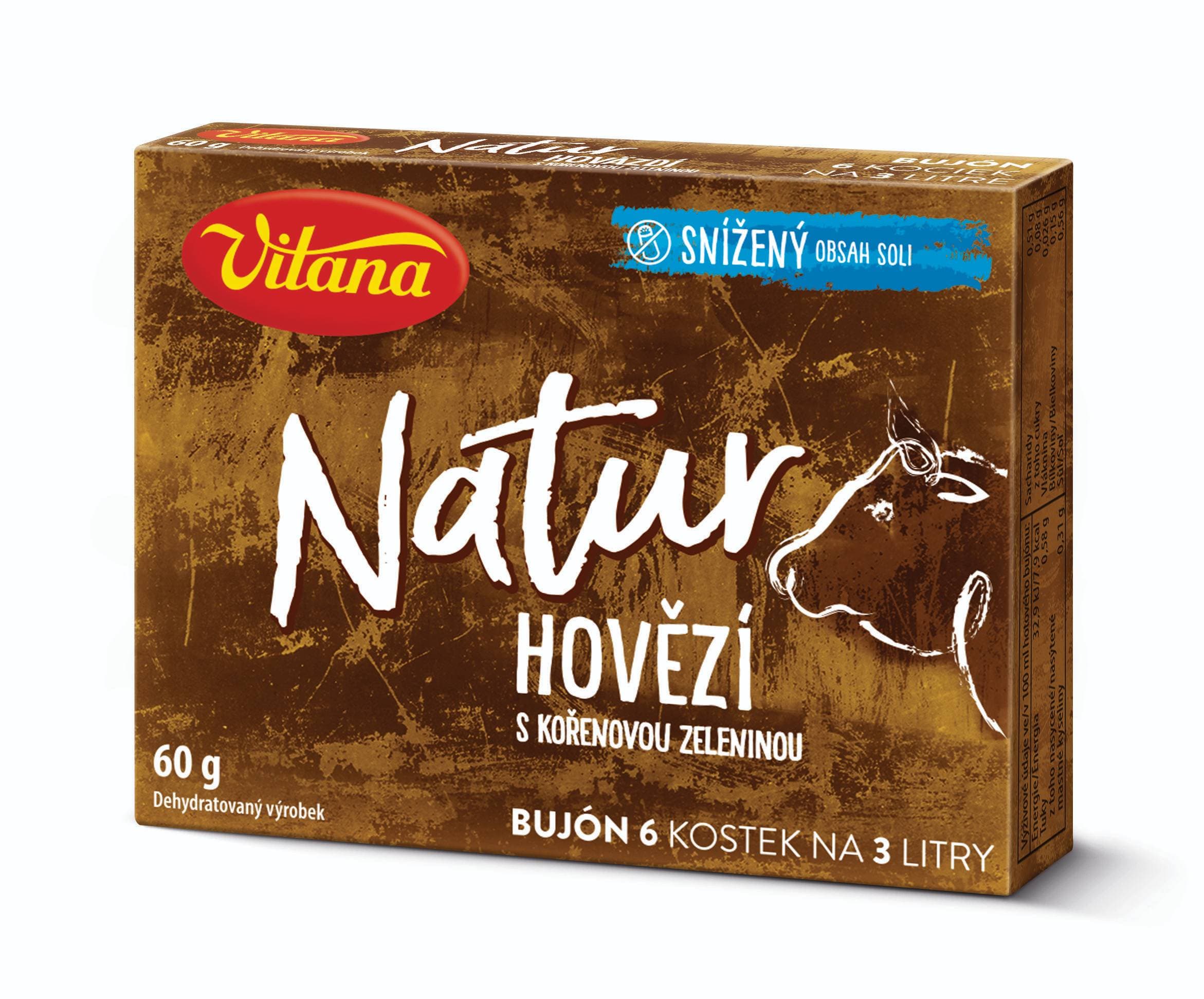 Vitana Natur Hovězí bujón 60 g