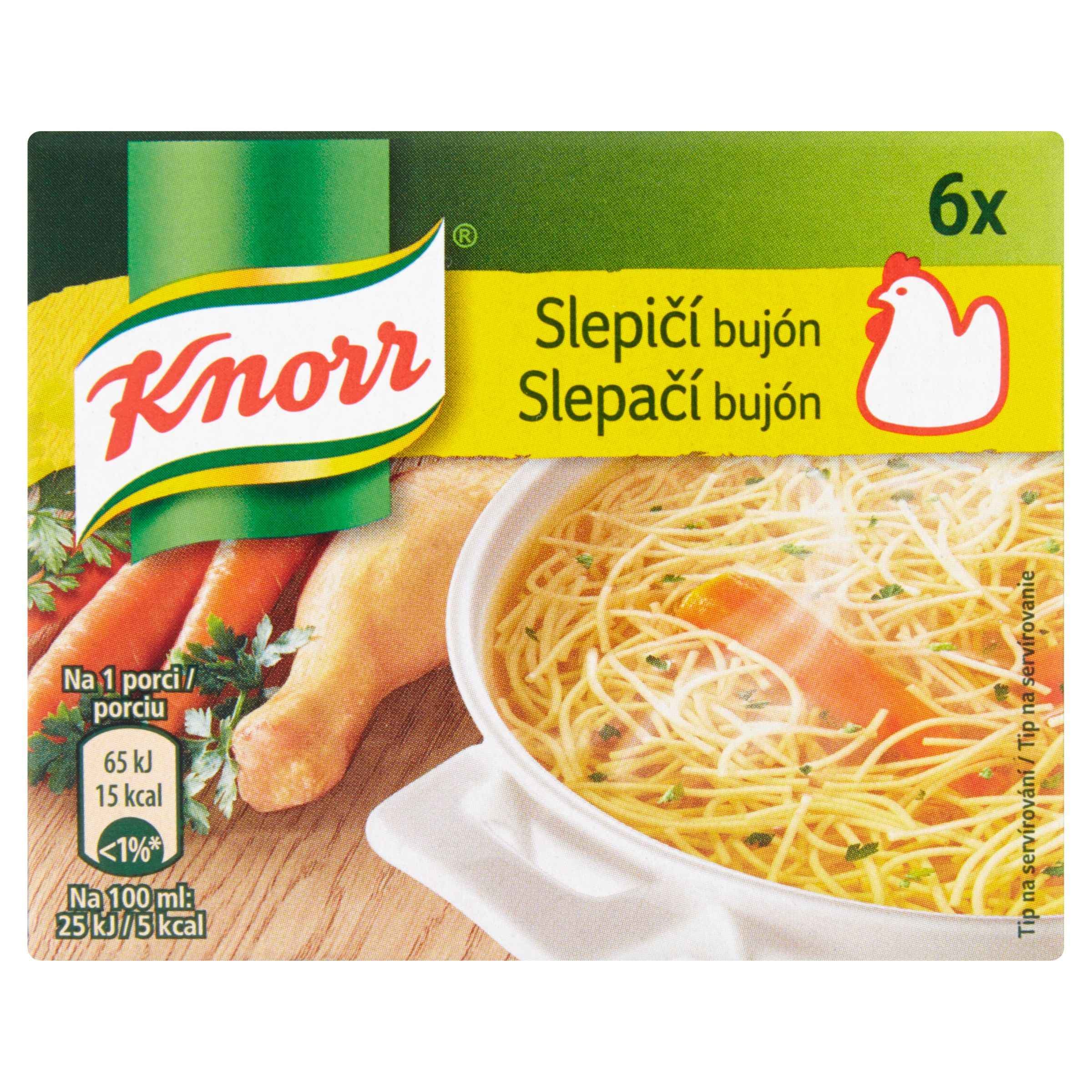 Knorr Bujón Slepičí 6x10 g