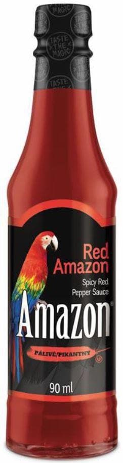 Amazon Red Amazon Pikantní omáčka z červených papriček cayenne 90 ml