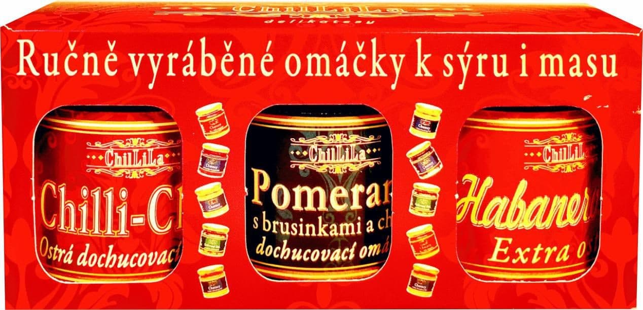 Dárkový box Chillila Red 3x60ml