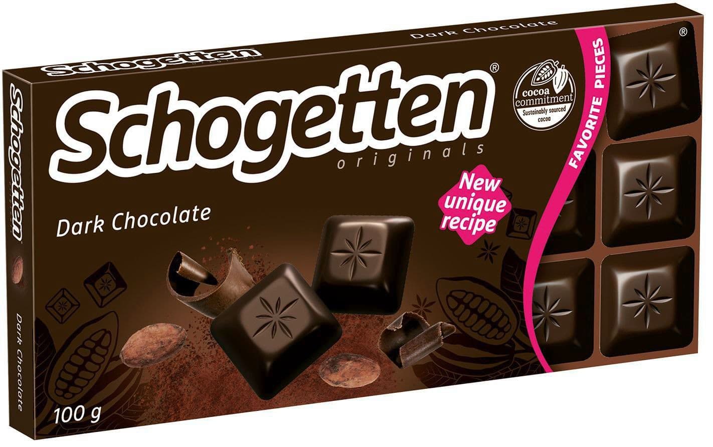 Schogetten Hořká čokoláda 100 g