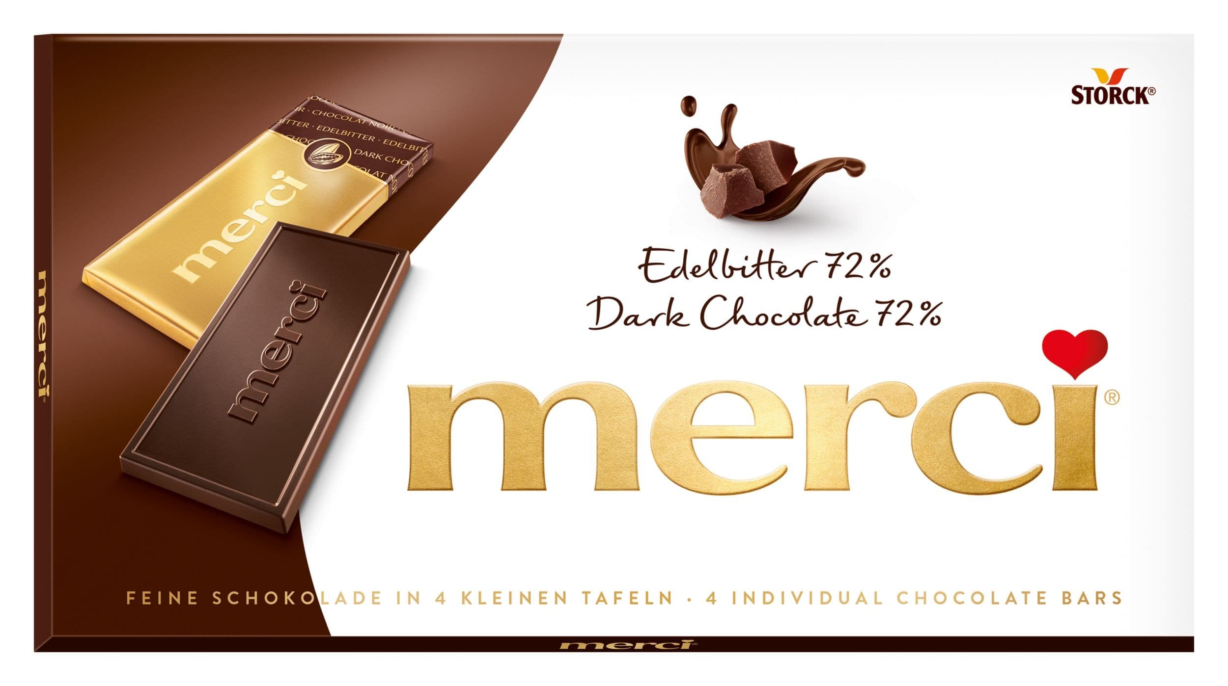 Storck merci Hořká čokoláda 100g