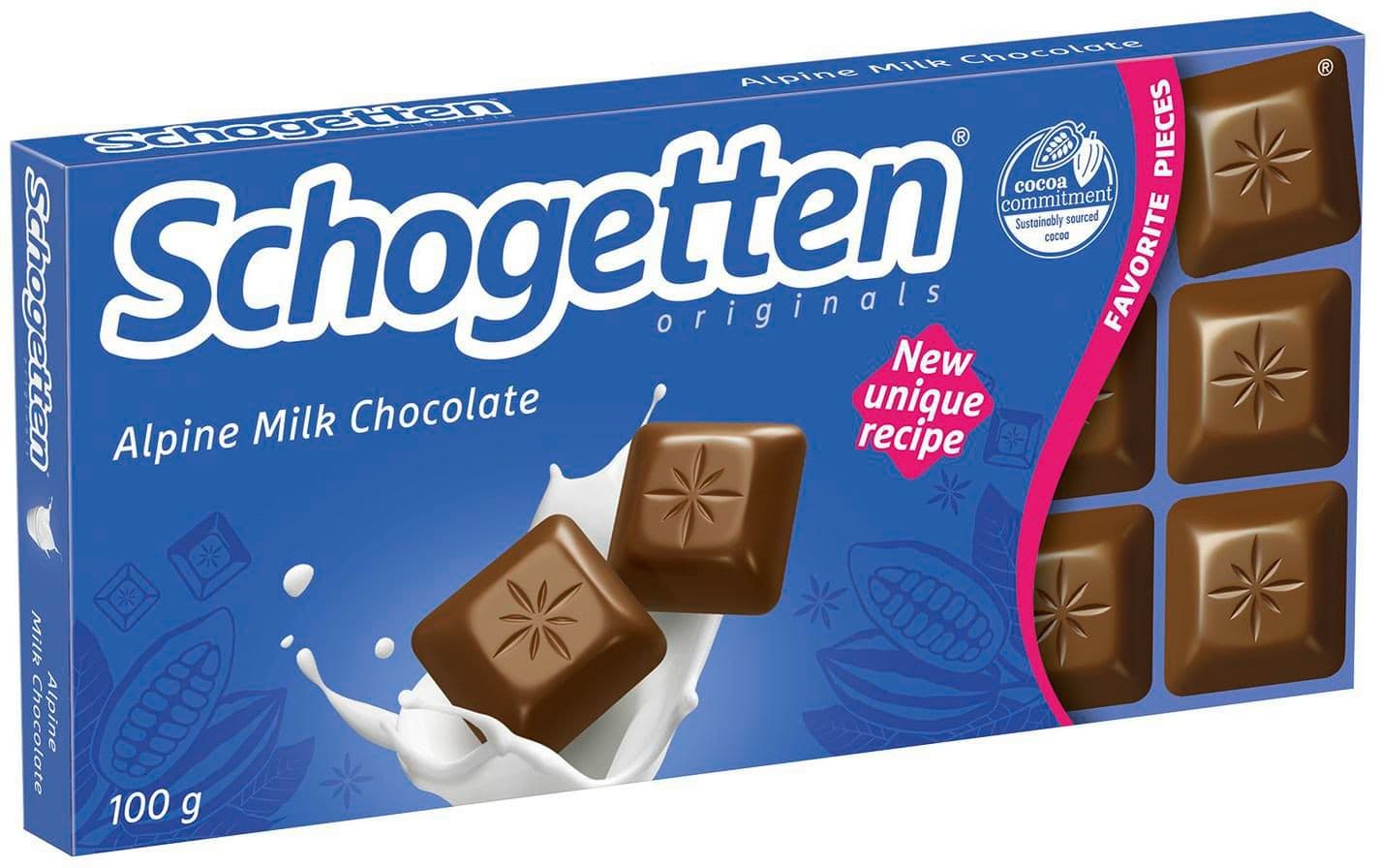 Schogetten Mléčná čokoláda 100 g