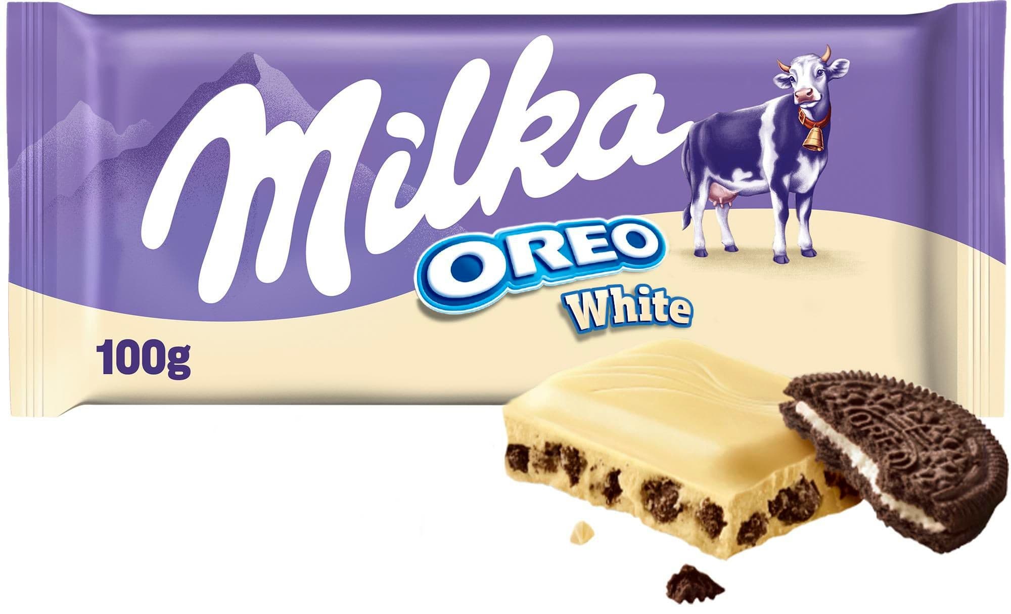 Milka čokoláda OREO bílá čokoláda 100 g