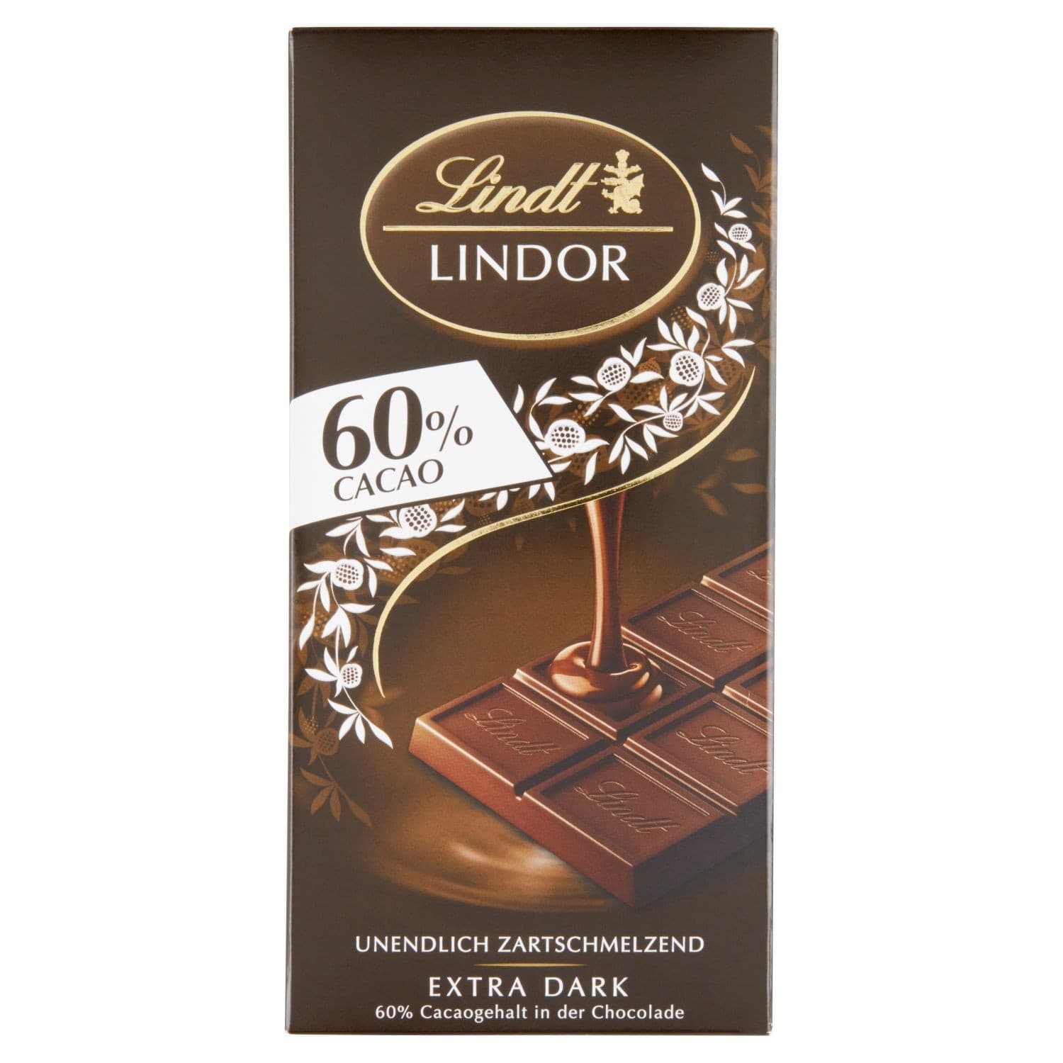 Lindt Lindor Extra Hořká čokoláda 60% 100g