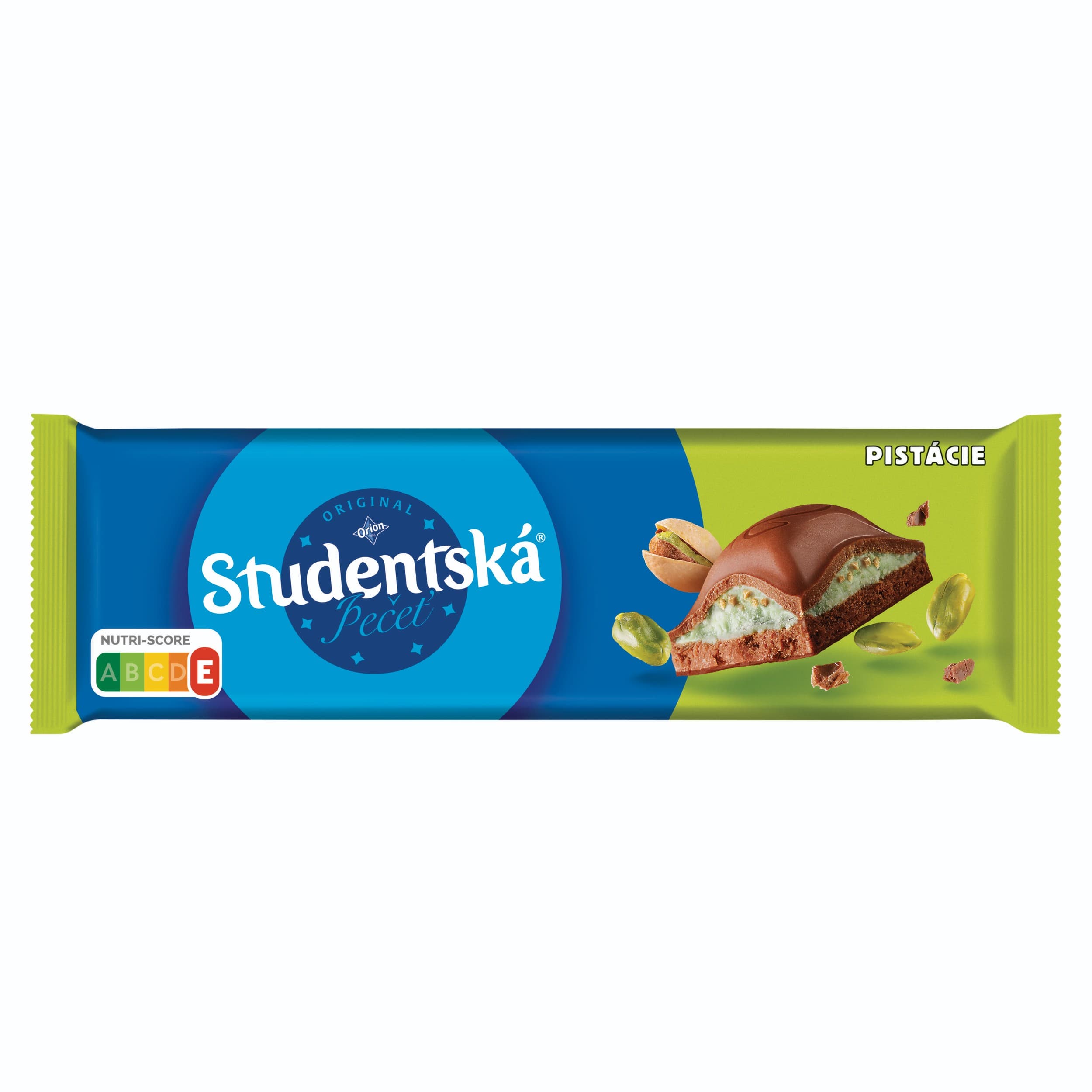 Orion Studentská pečeť mléčná Pistácie 225g