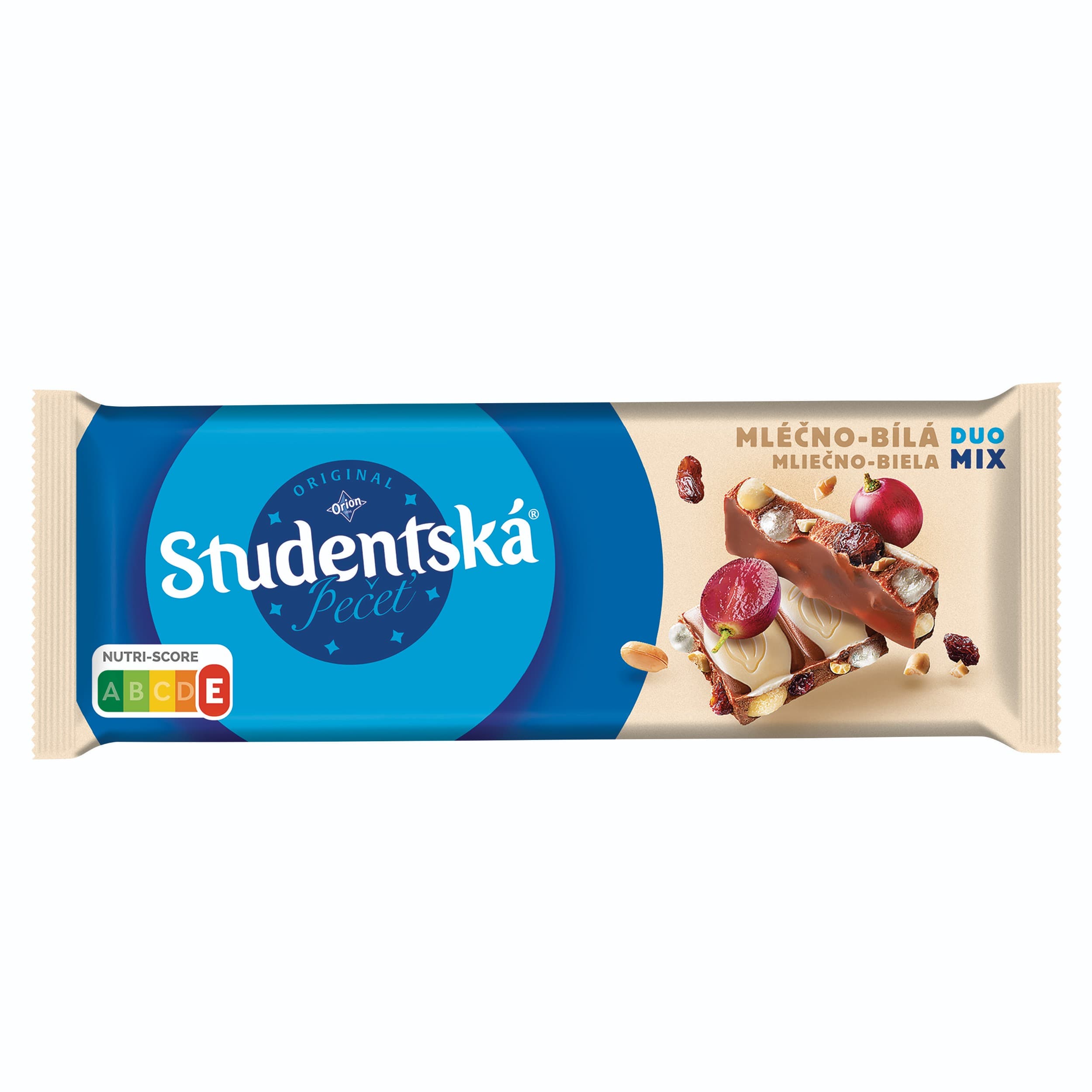 Orion Studentská pečeť mléčno-bílá čokoláda 90g