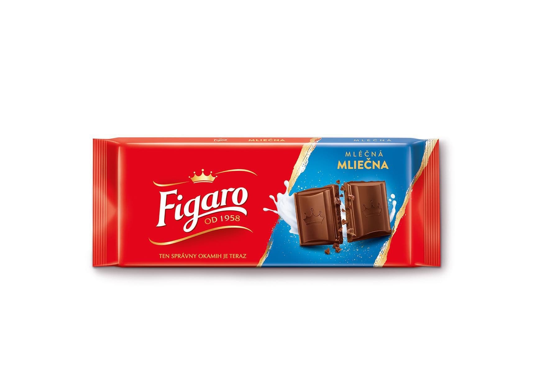 Figaro Čokoládová tableta milk 80g