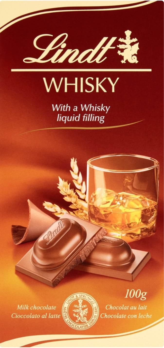 Lindt Čokoláda s whisky 100g
