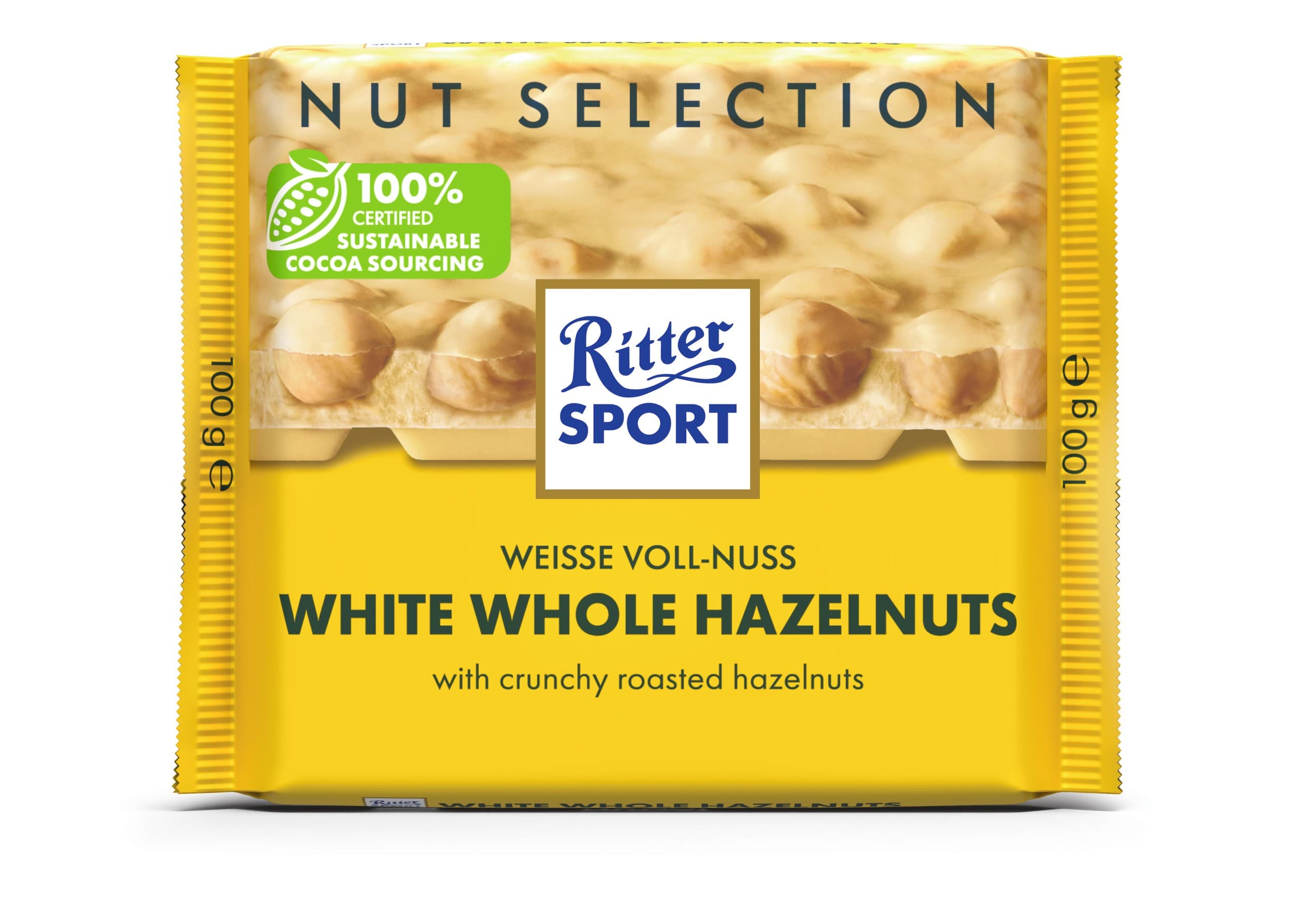 Ritter Sport Bílá čokoláda celé ořechy 100g